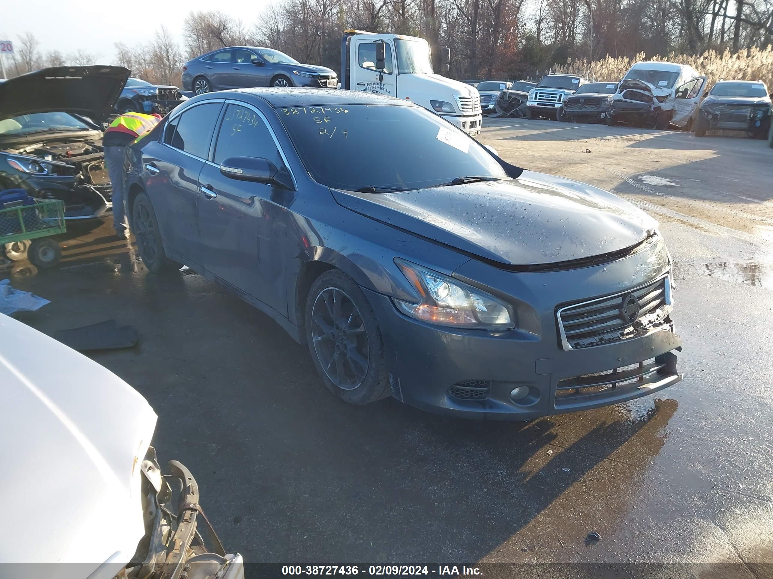 NISSAN MAXIMA 2012 1n4aa5apxcc843514