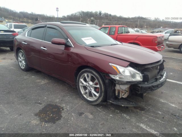 NISSAN MAXIMA 2013 1n4aa5apxdc812166