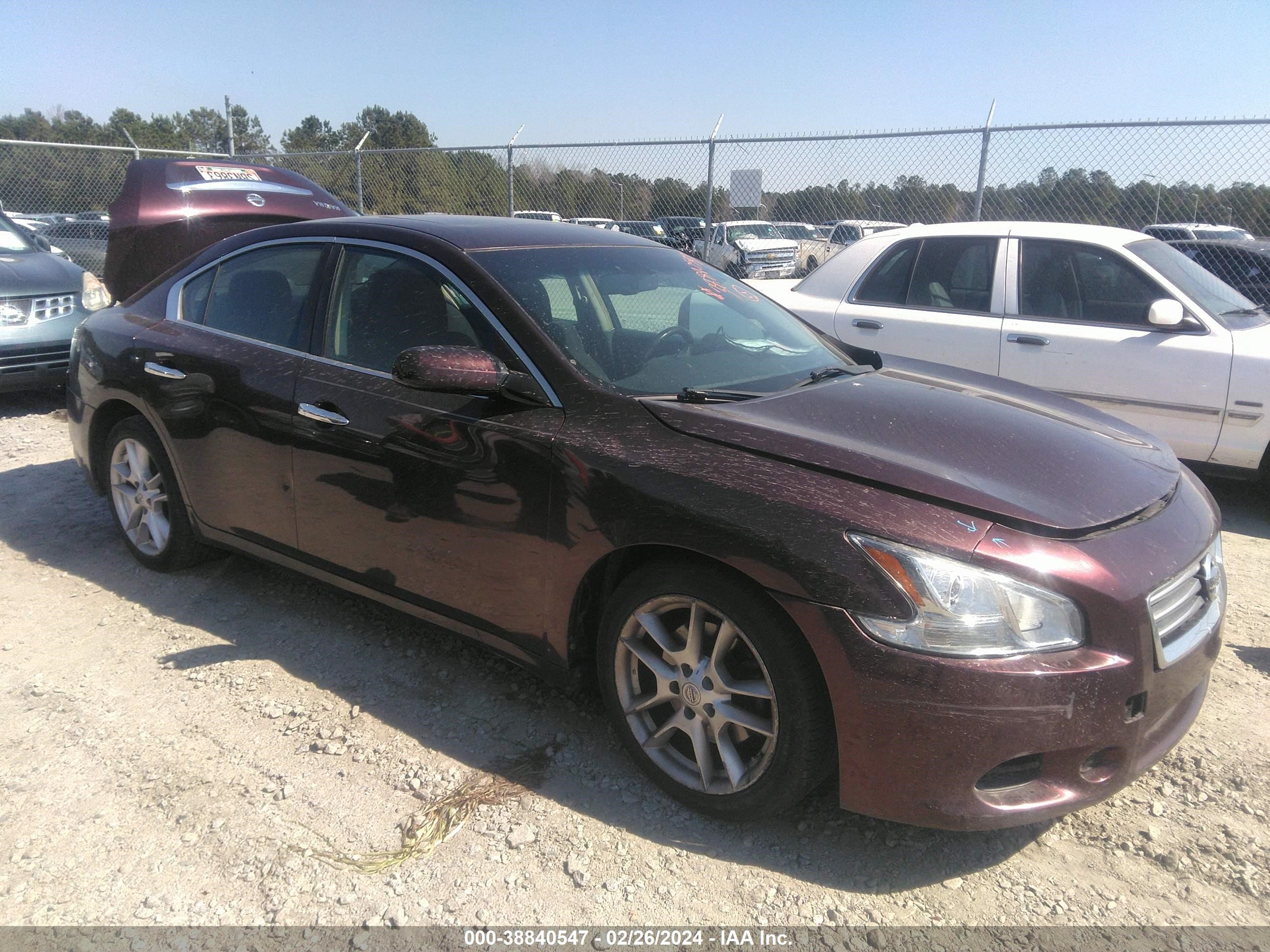 NISSAN MAXIMA 2014 1n4aa5apxec433248