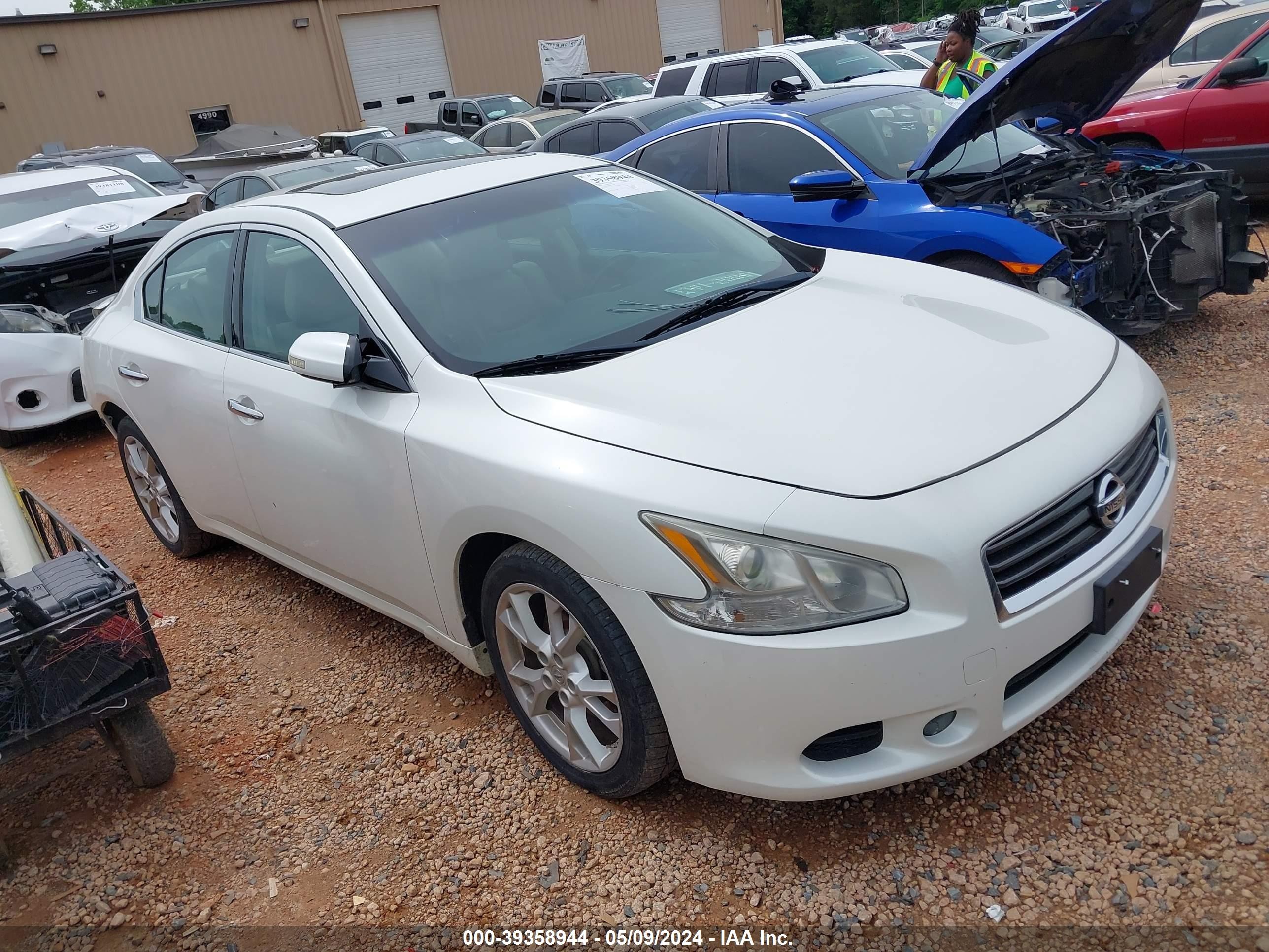 NISSAN MAXIMA 2014 1n4aa5apxec469893