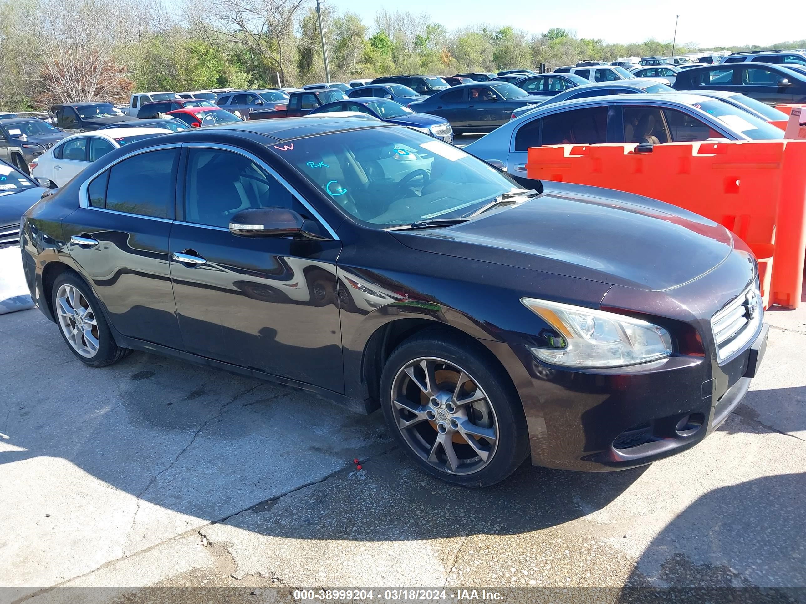 NISSAN MAXIMA 2014 1n4aa5apxec915699