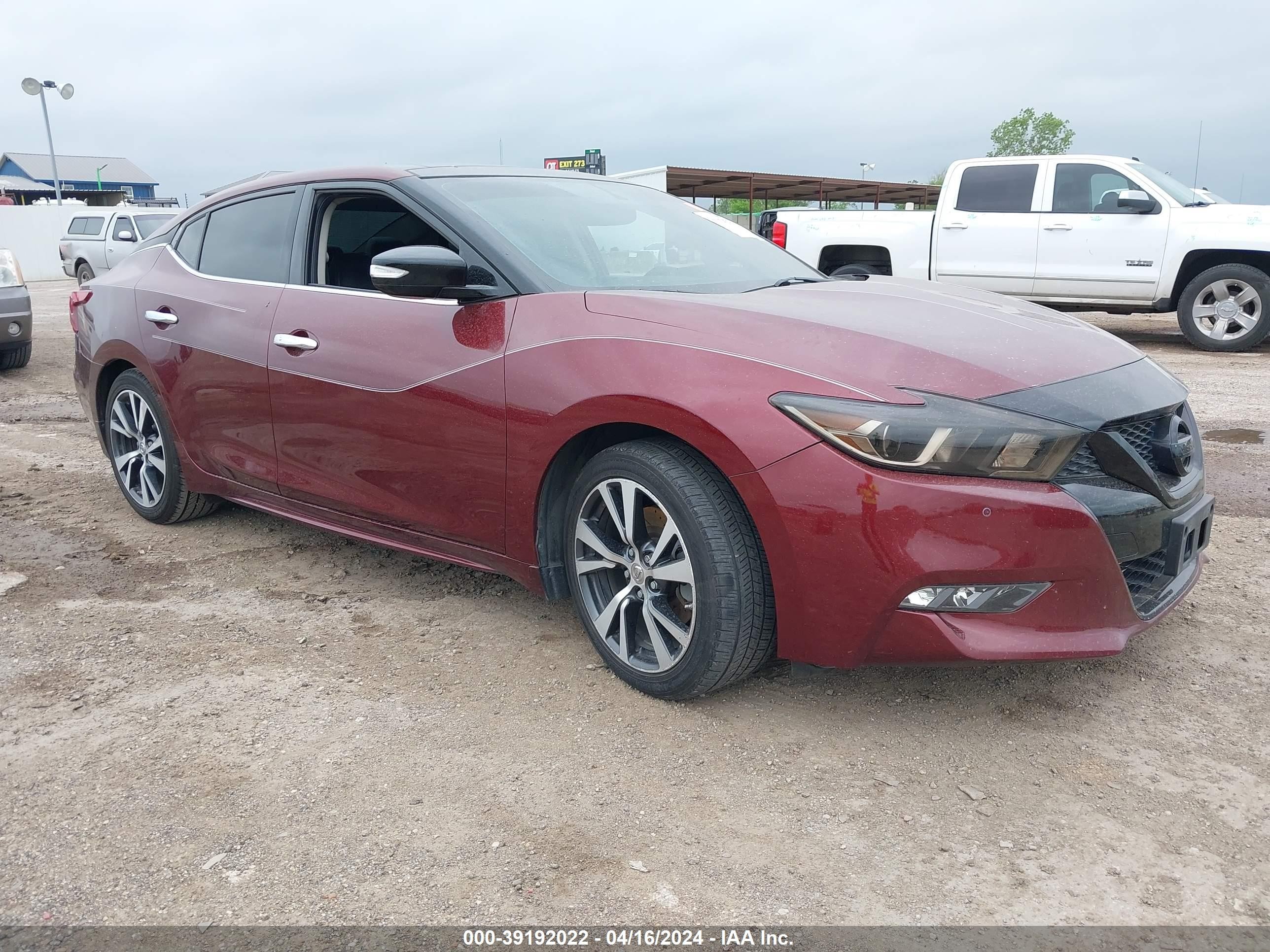 NISSAN MAXIMA 2016 1n4aa6ap0gc399149