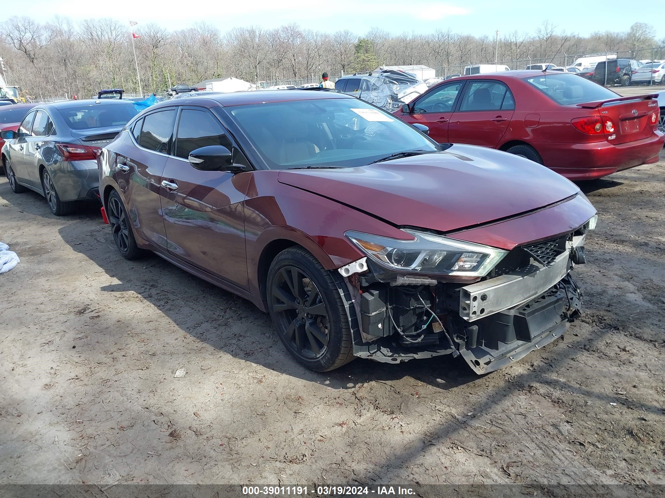 NISSAN MAXIMA 2017 1n4aa6ap0hc412743