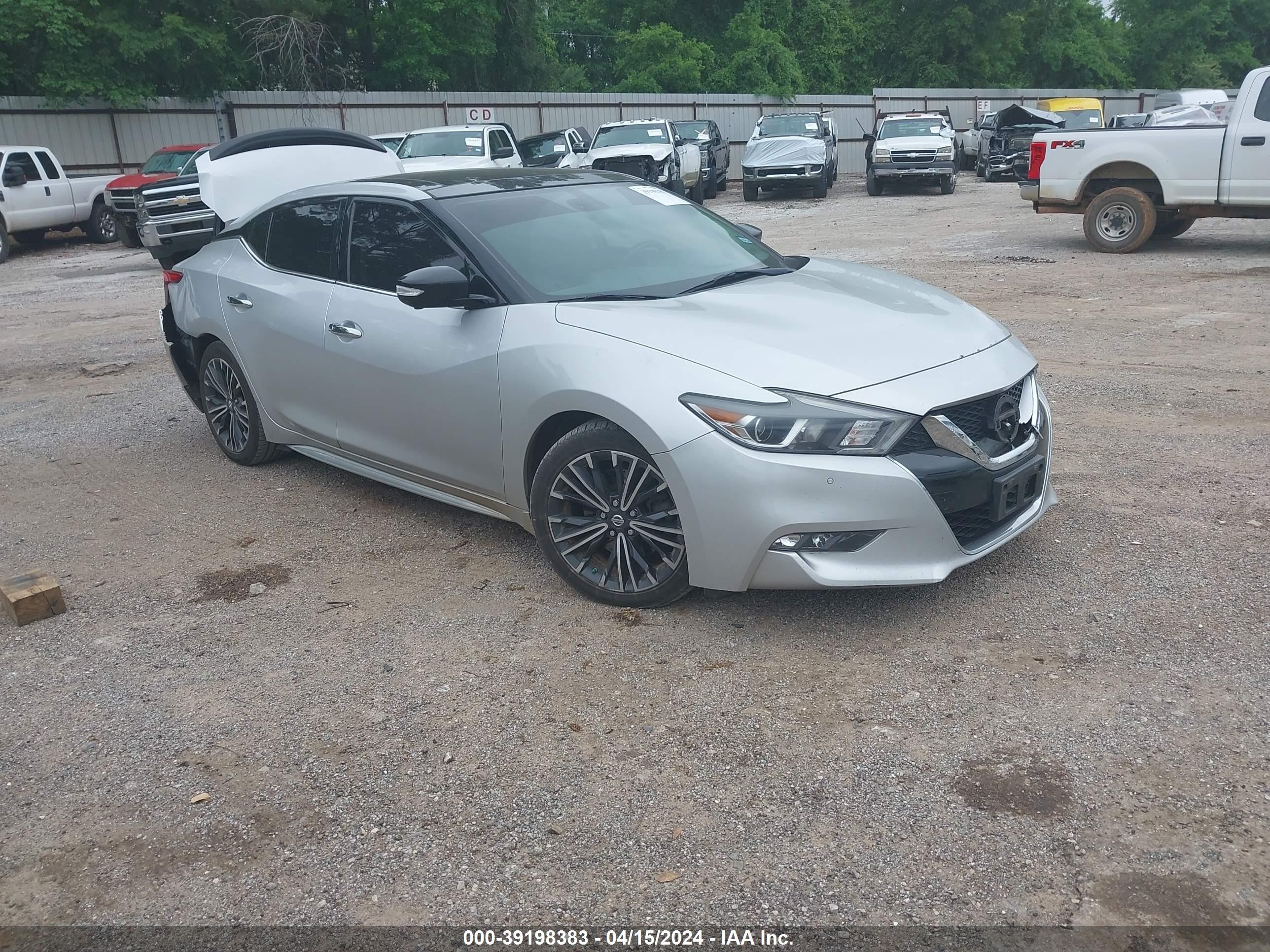 NISSAN MAXIMA 2017 1n4aa6ap0hc413150