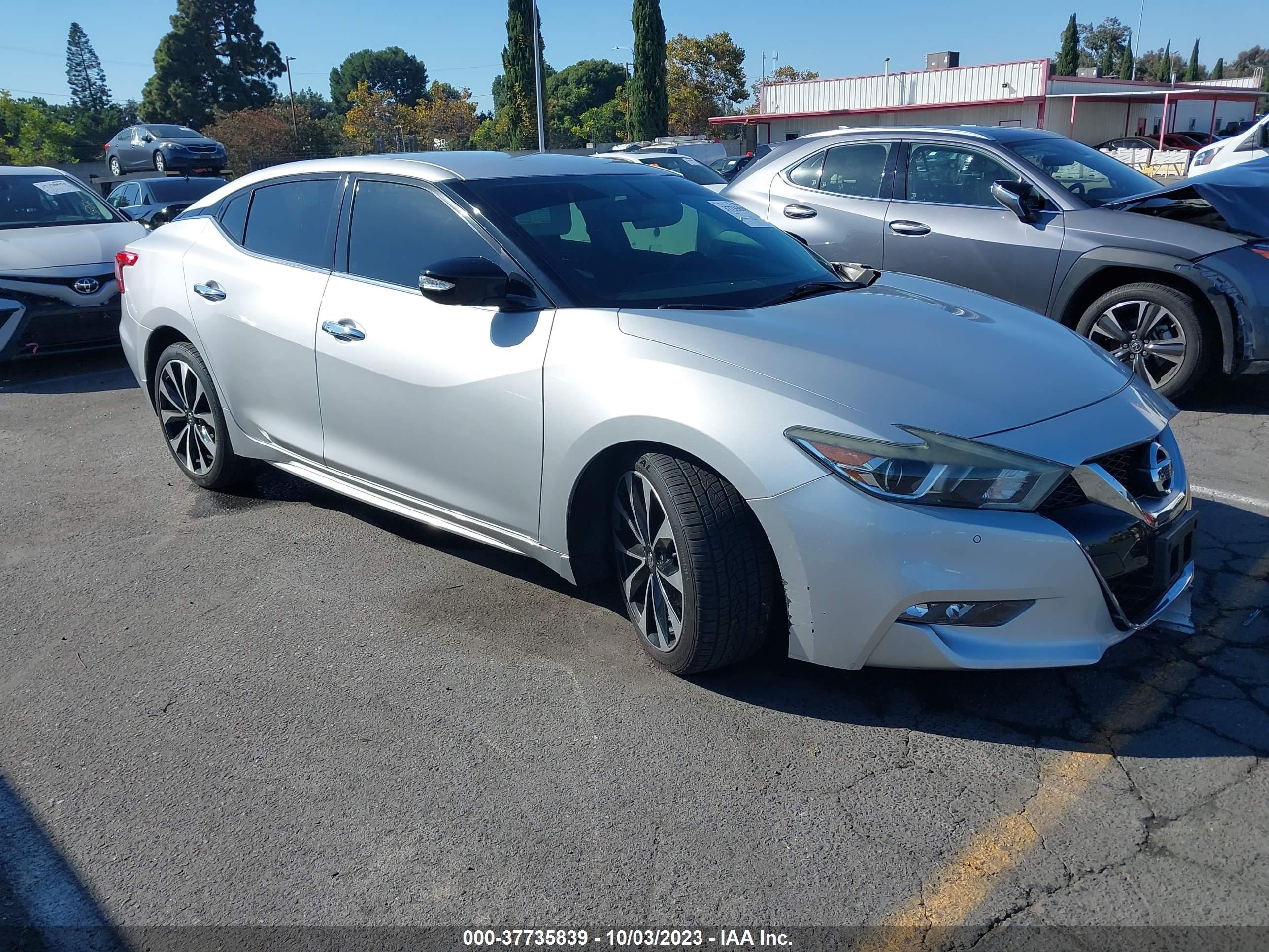 NISSAN MAXIMA 2017 1n4aa6ap0hc454779