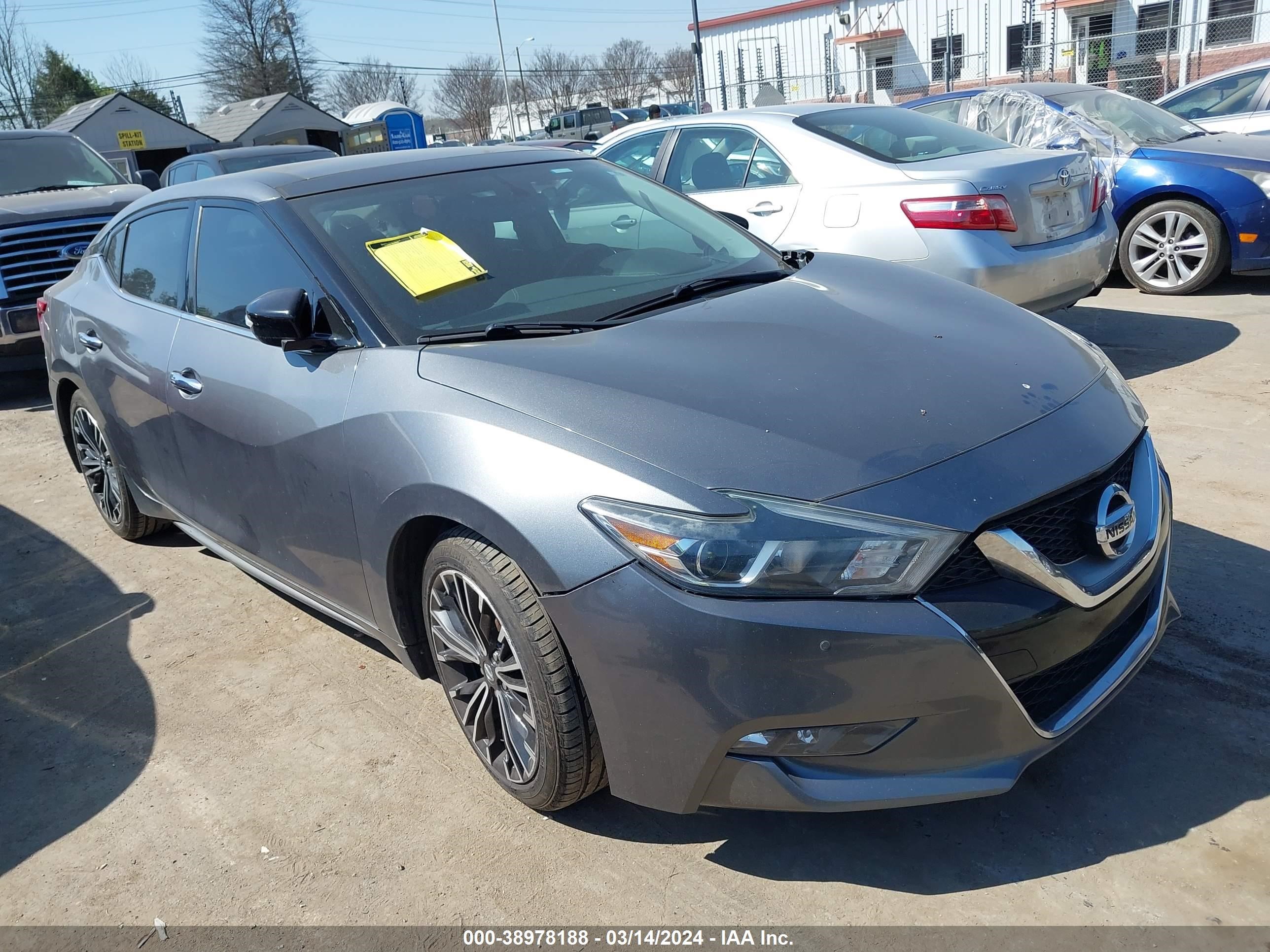 NISSAN MAXIMA 2017 1n4aa6ap0hc457570