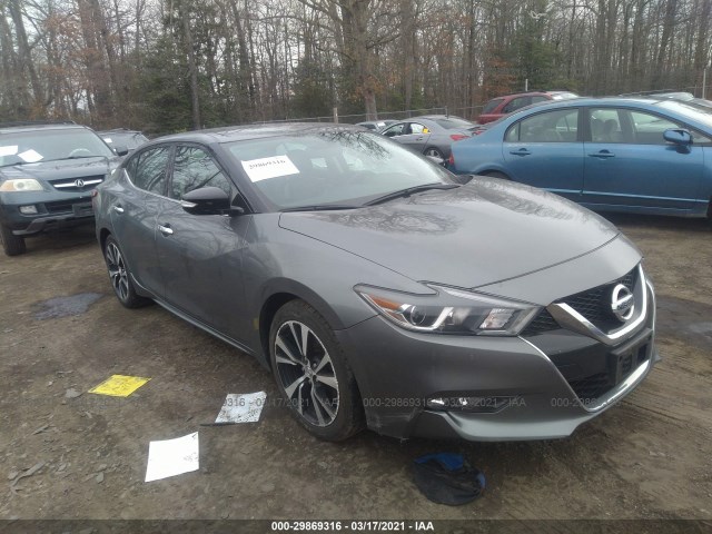 NISSAN MAXIMA 2018 1n4aa6ap0jc389695