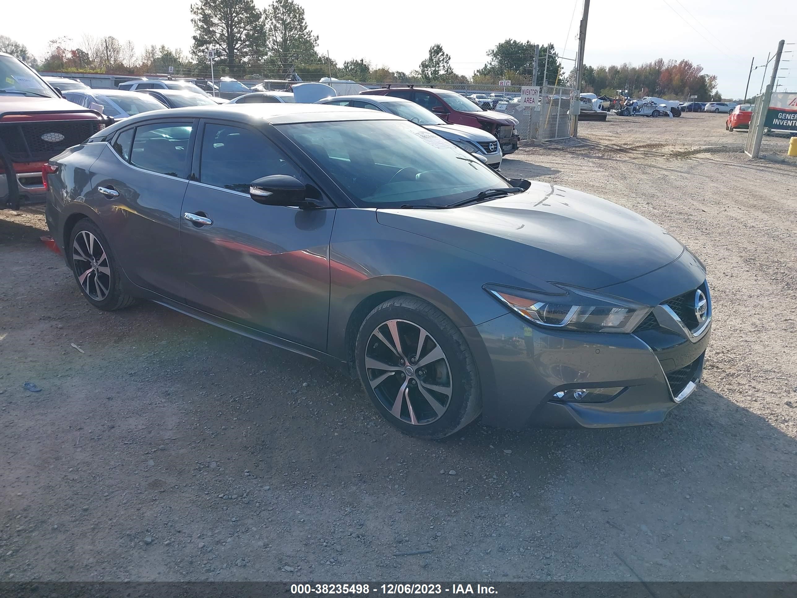 NISSAN MAXIMA 2018 1n4aa6ap0jc406589