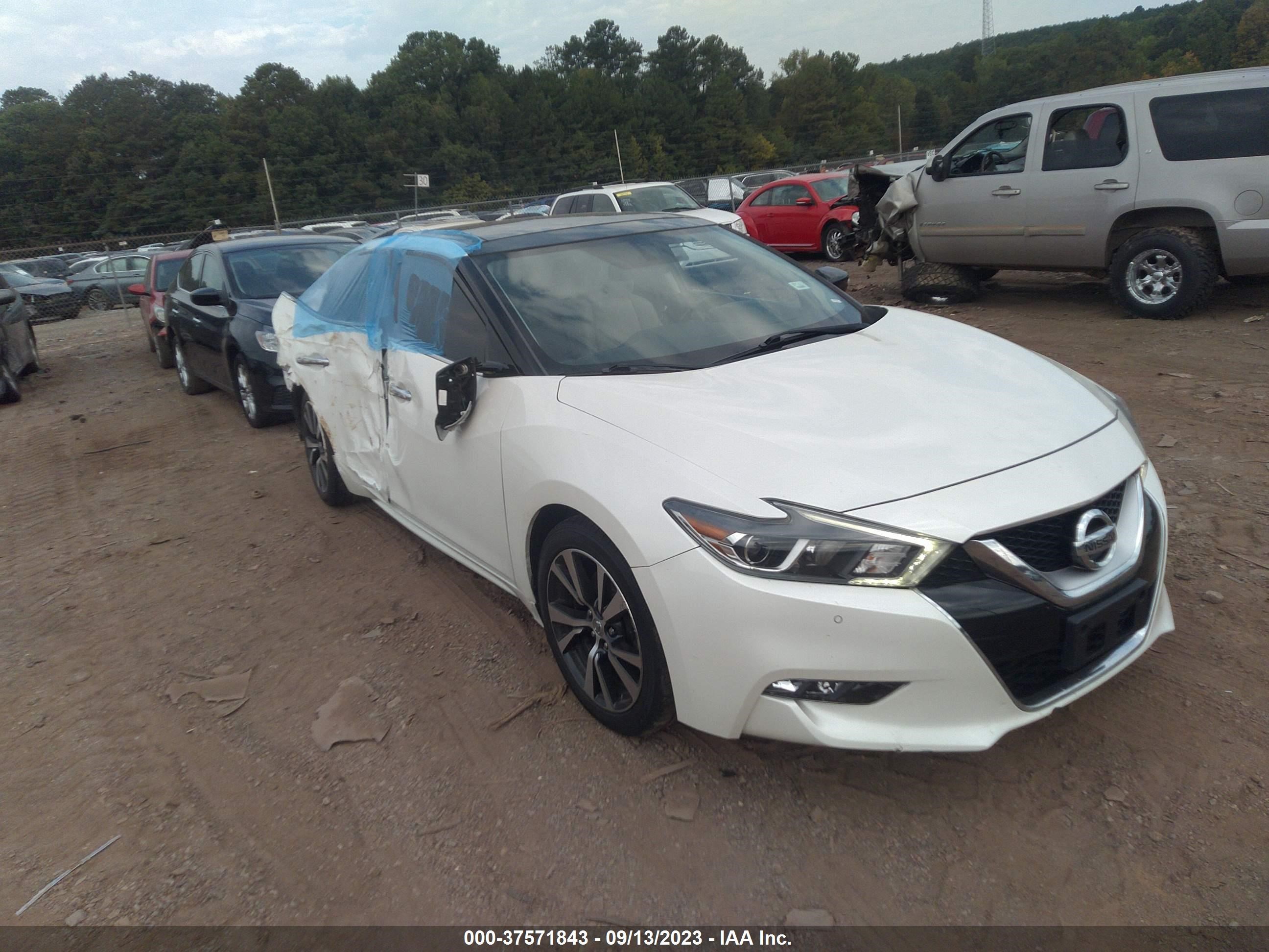 NISSAN MAXIMA 2016 1n4aa6ap1gc392128