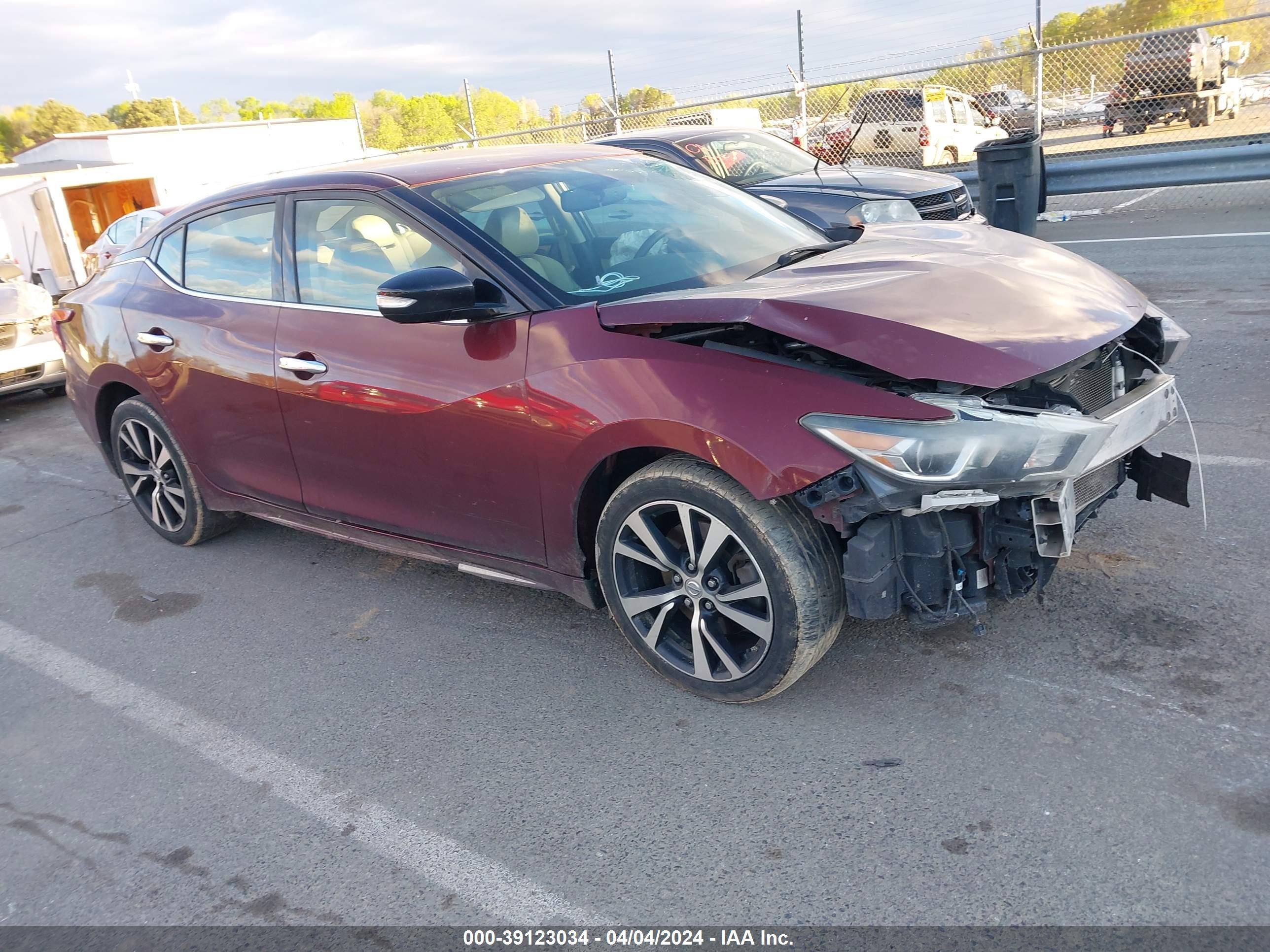 NISSAN MAXIMA 2016 1n4aa6ap1gc421076