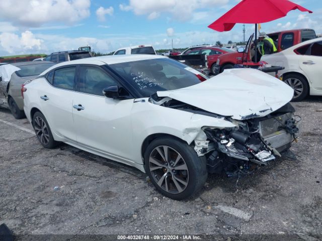 NISSAN MAXIMA 2017 1n4aa6ap1hc415344