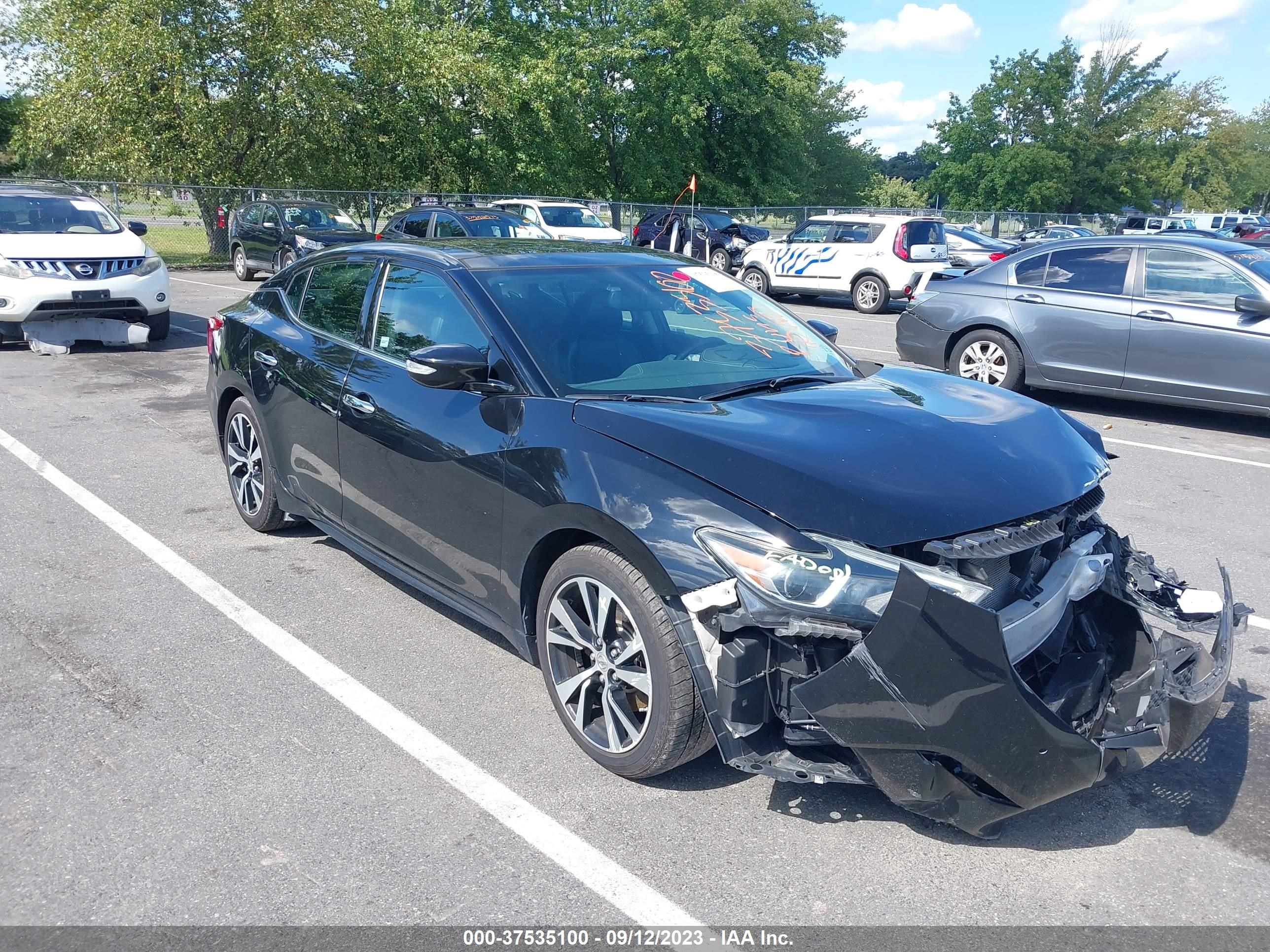 NISSAN MAXIMA 2018 1n4aa6ap1jc365017