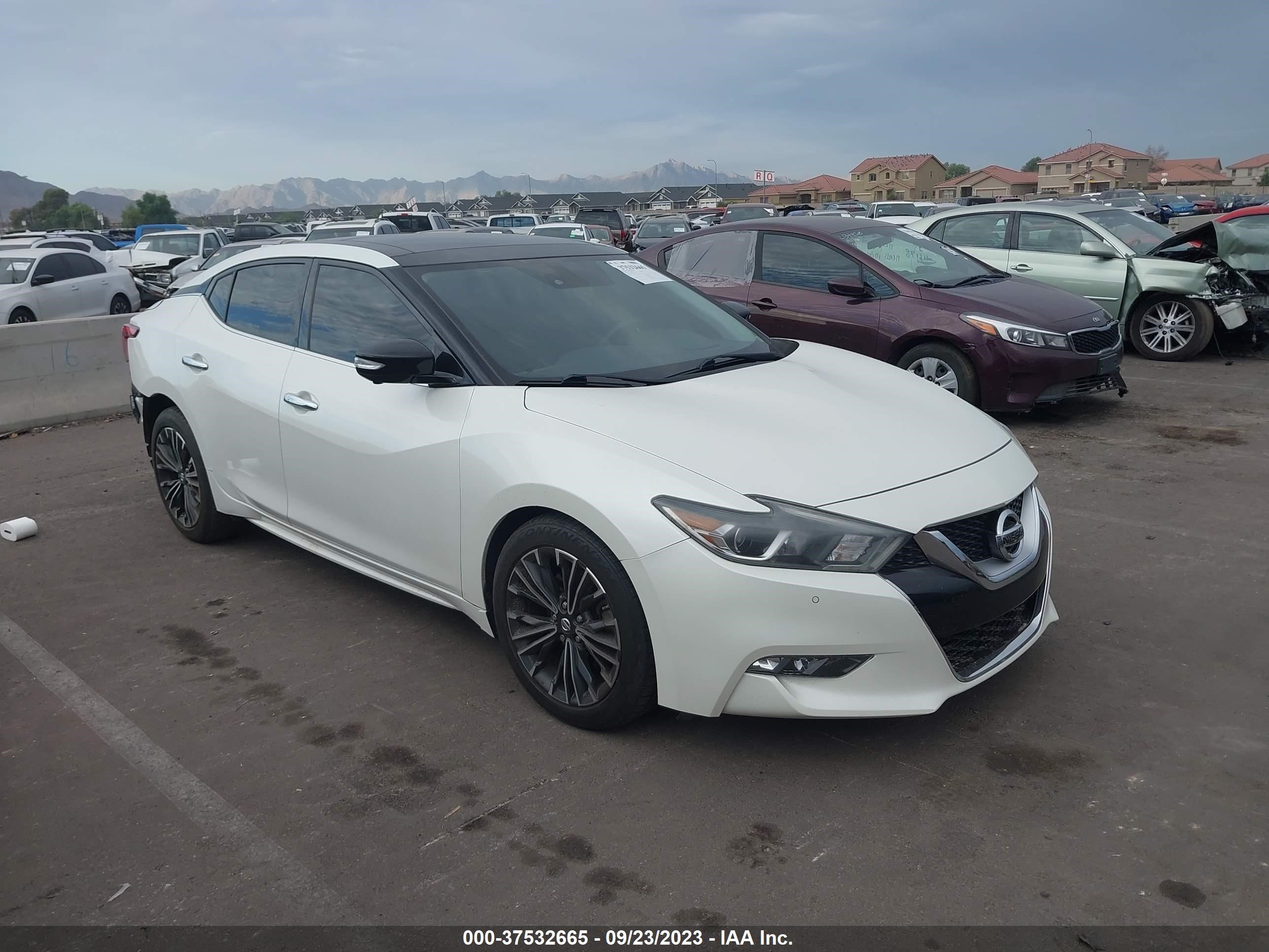 NISSAN MAXIMA 2016 1n4aa6ap2gc394292