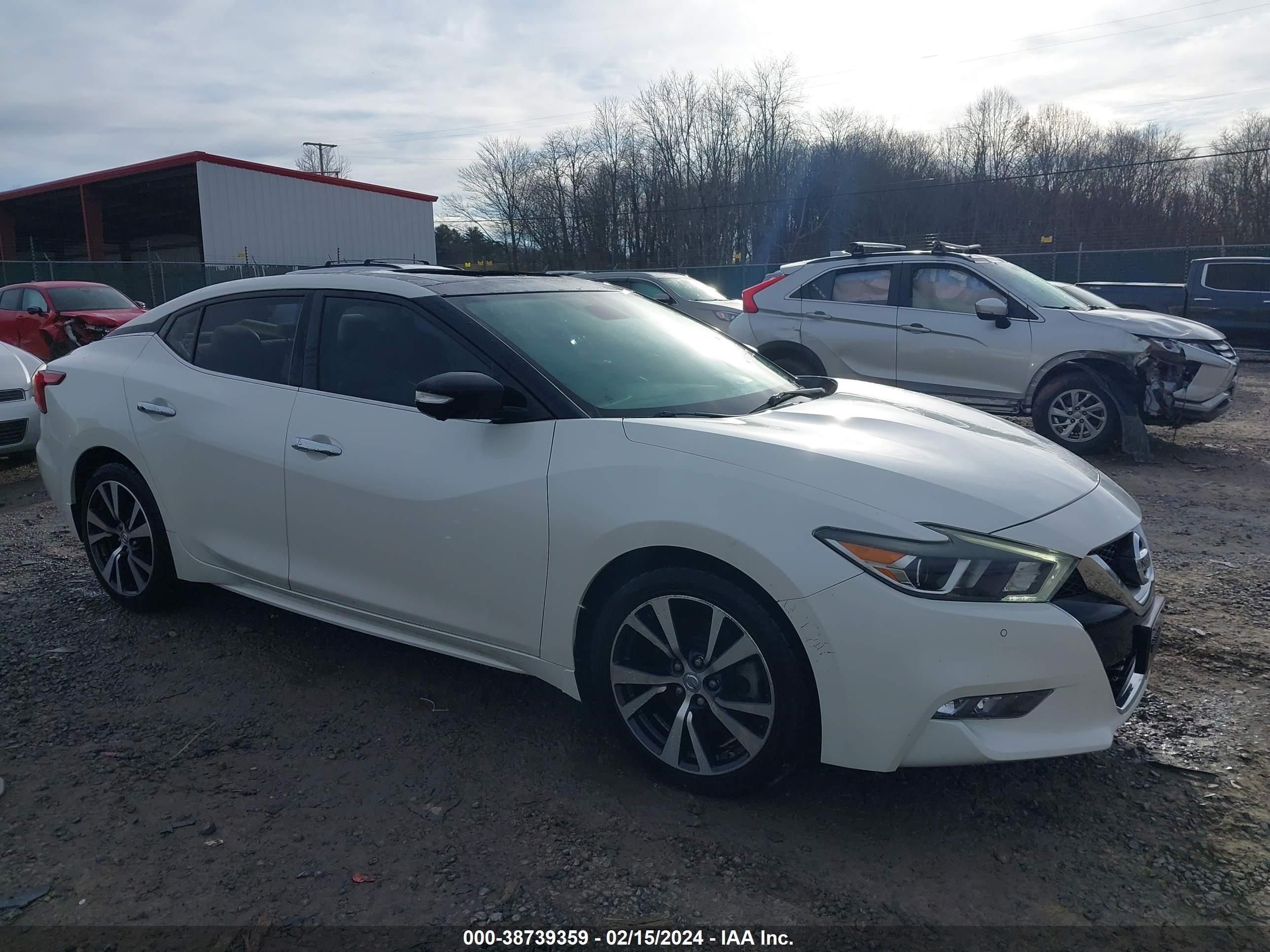 NISSAN MAXIMA 2016 1n4aa6ap2gc398357