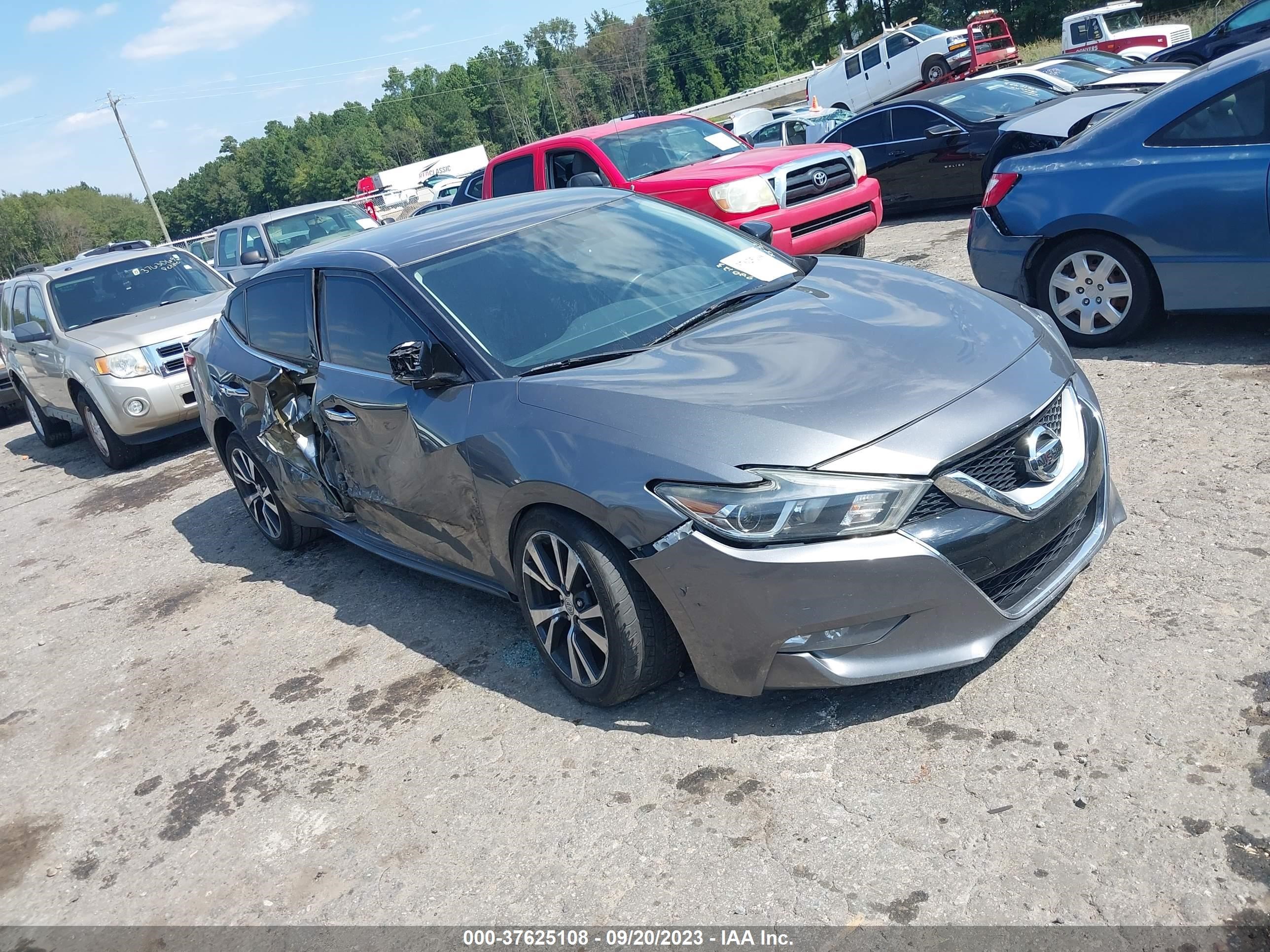 NISSAN MAXIMA 2016 1n4aa6ap2gc433107