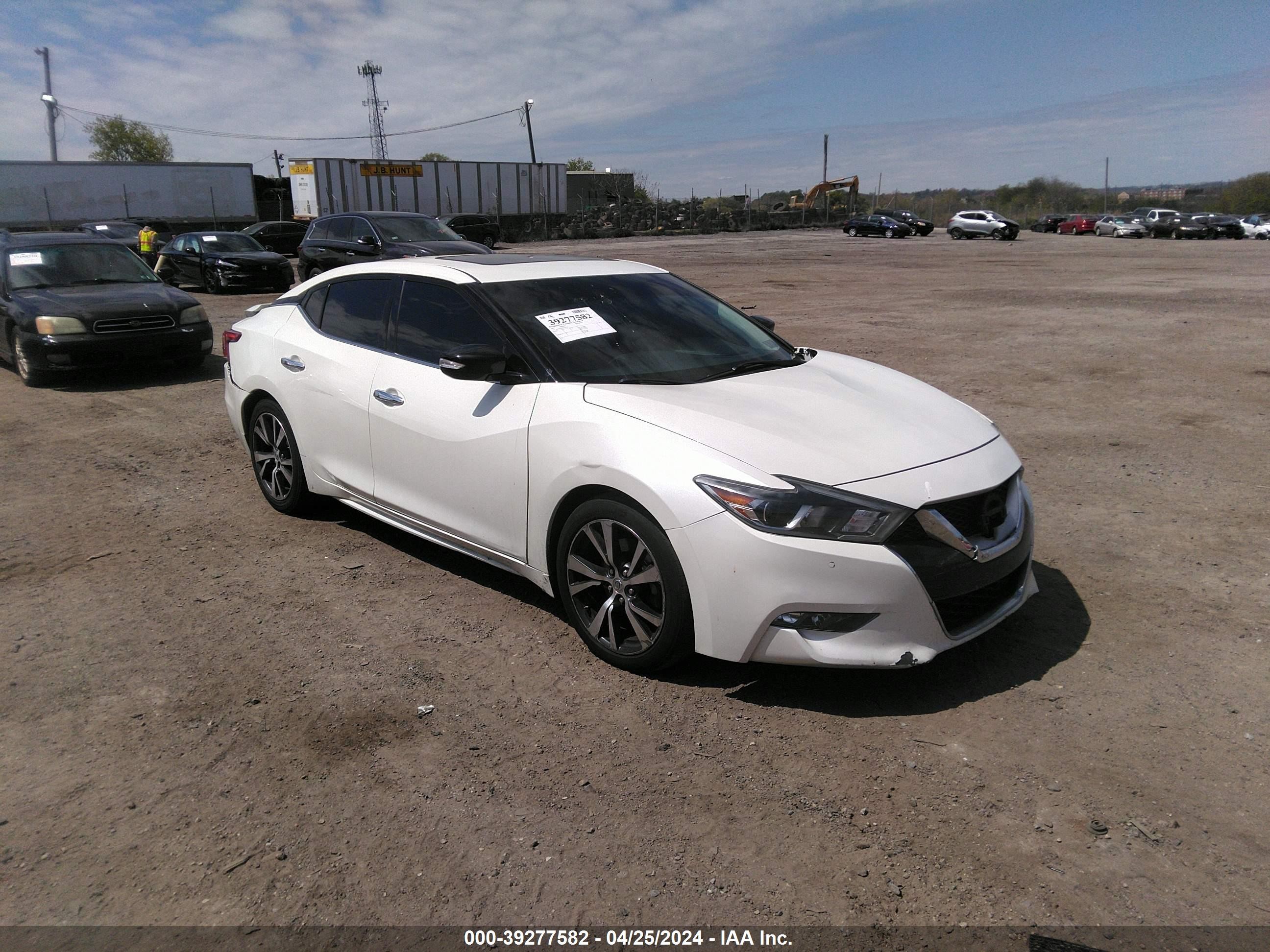 NISSAN MAXIMA 2017 1n4aa6ap2hc391118