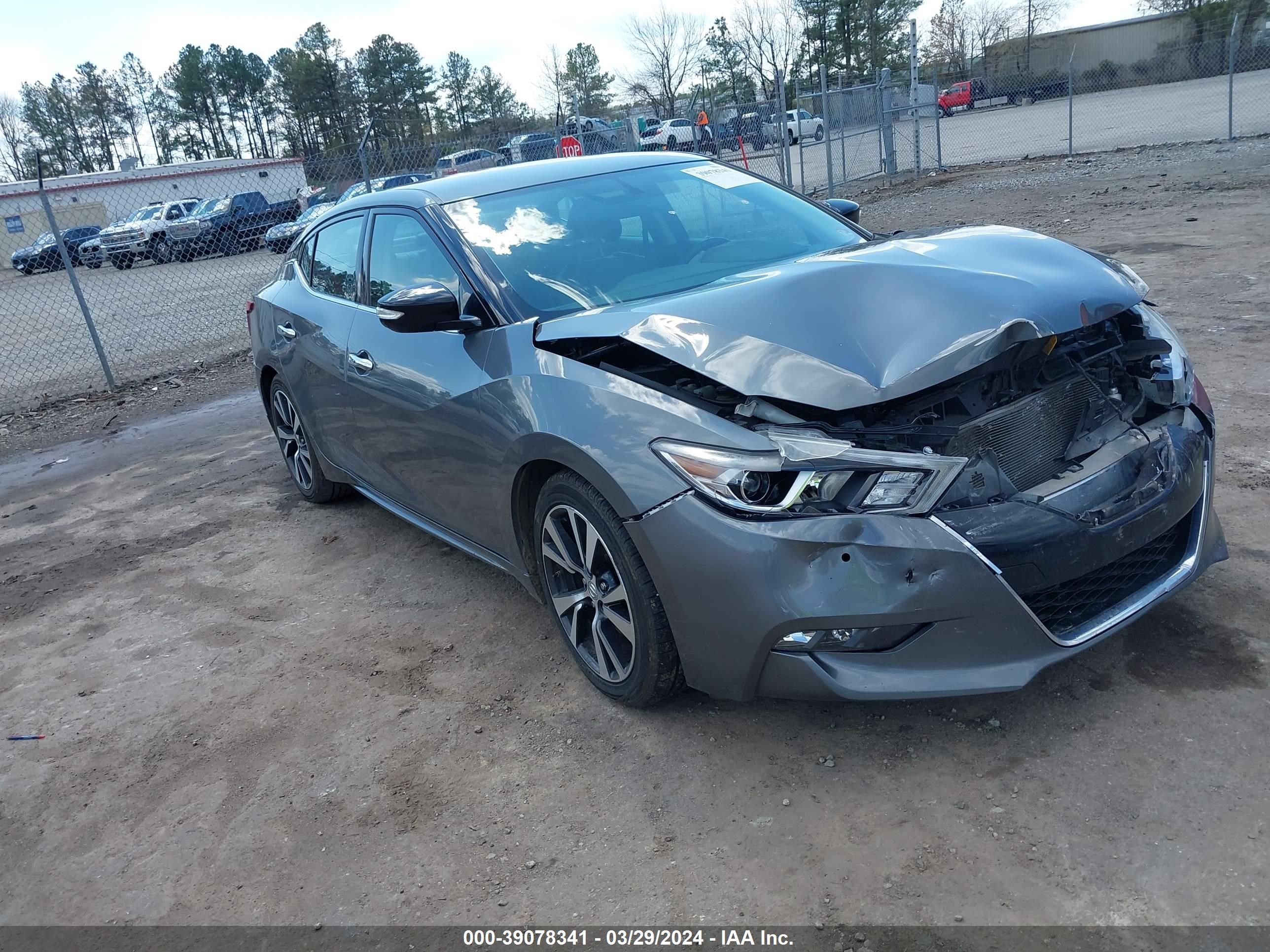 NISSAN MAXIMA 2017 1n4aa6ap2hc409181