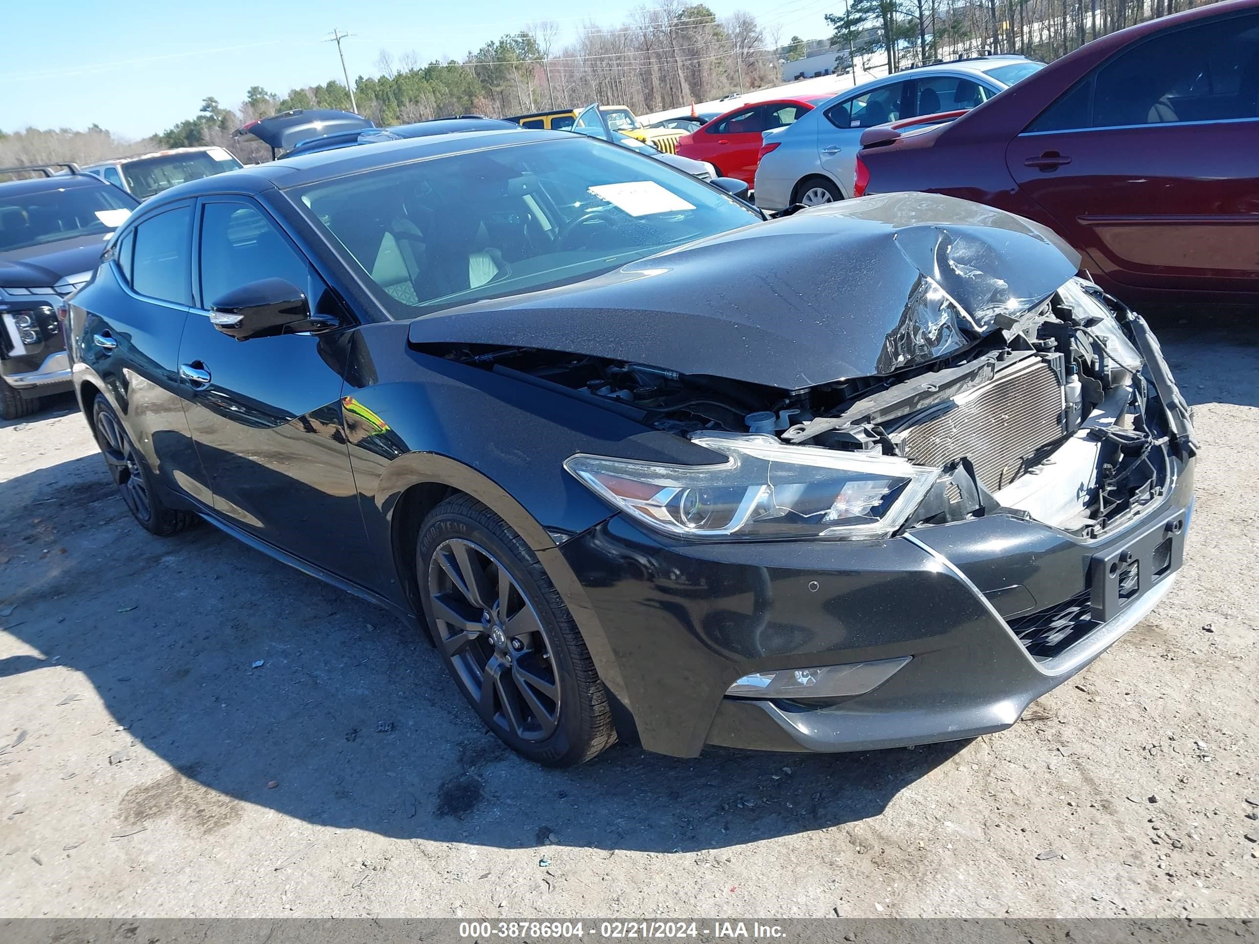 NISSAN MAXIMA 2017 1n4aa6ap2hc428913