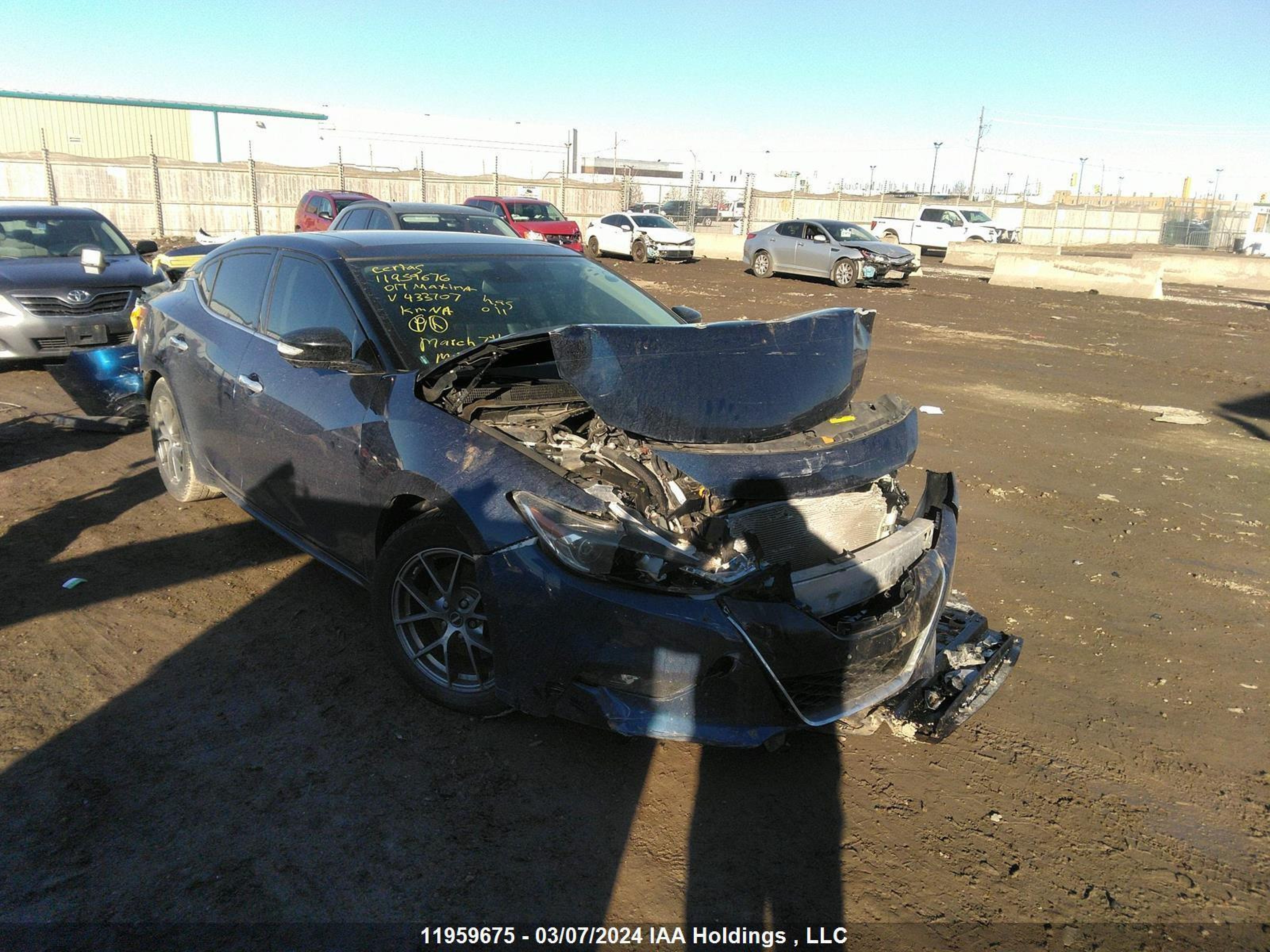 NISSAN MAXIMA 2017 1n4aa6ap2hc433707