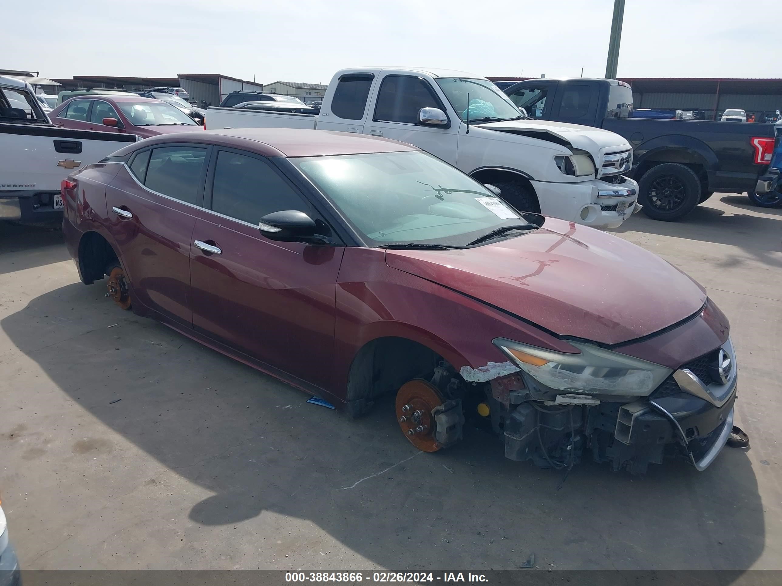 NISSAN MAXIMA 2016 1n4aa6ap3gc402285