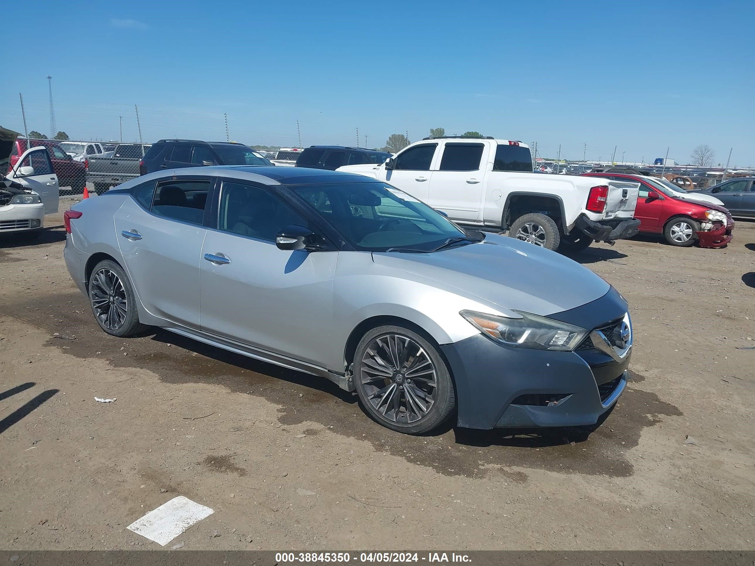 NISSAN MAXIMA 2016 1n4aa6ap3gc430636