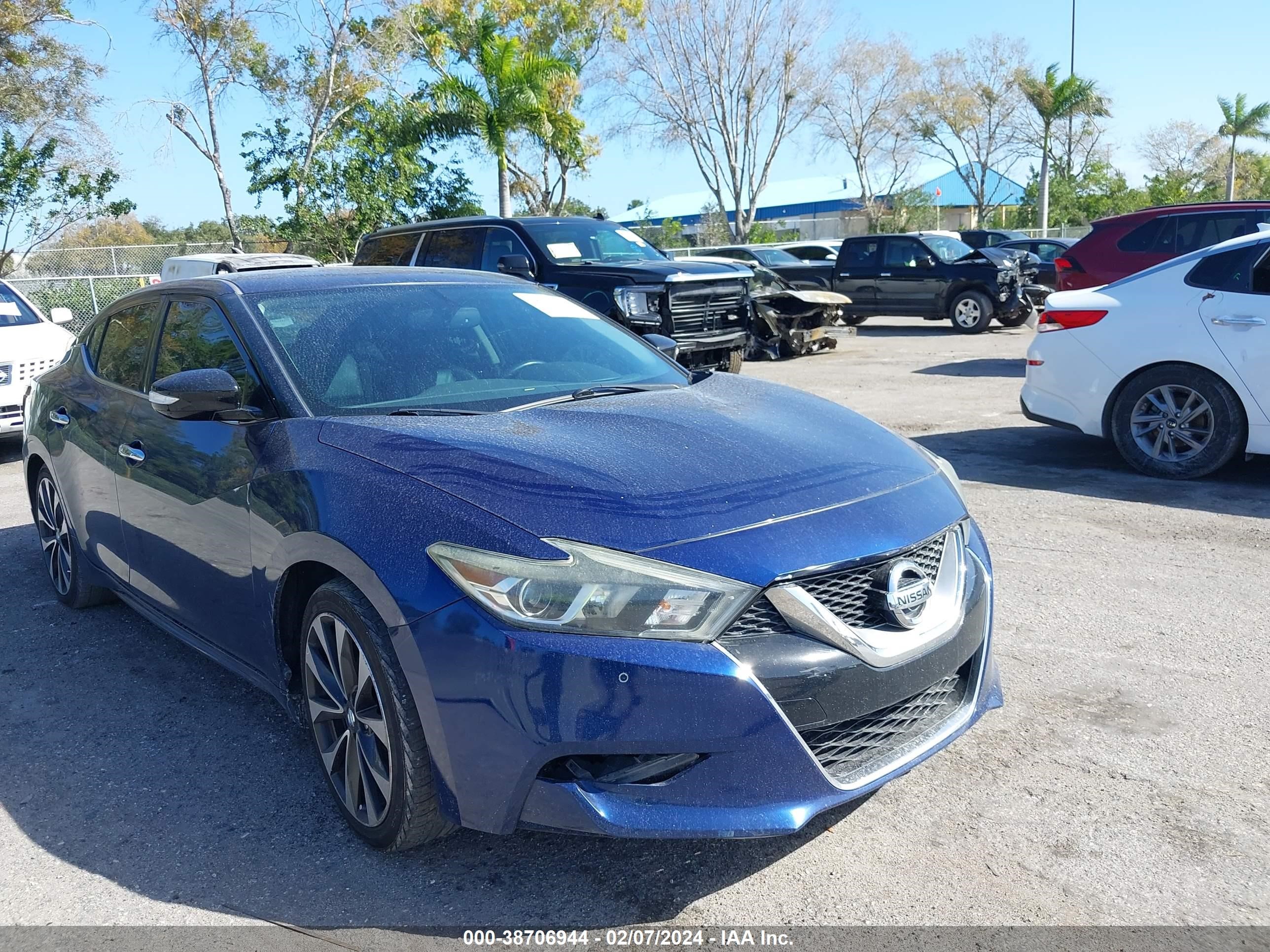 NISSAN MAXIMA 2016 1n4aa6ap3gc430913