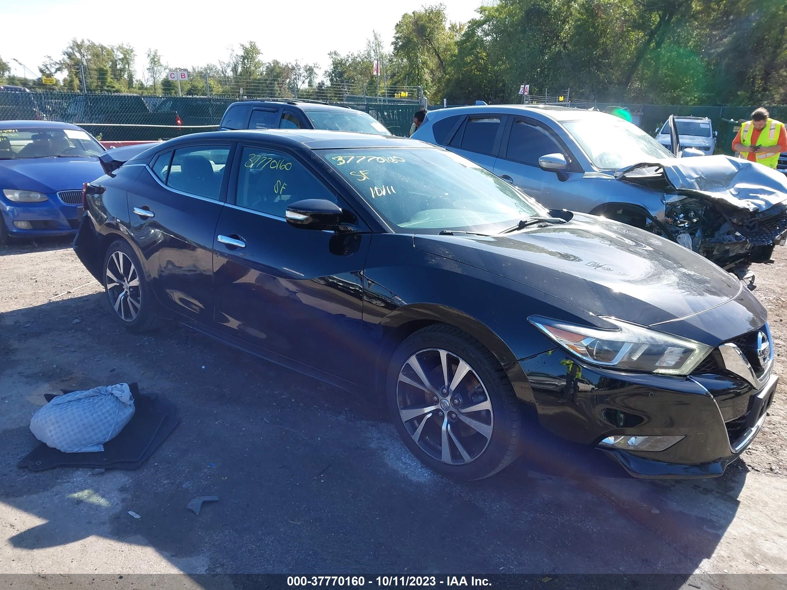 NISSAN MAXIMA 2018 1n4aa6ap3jc381610