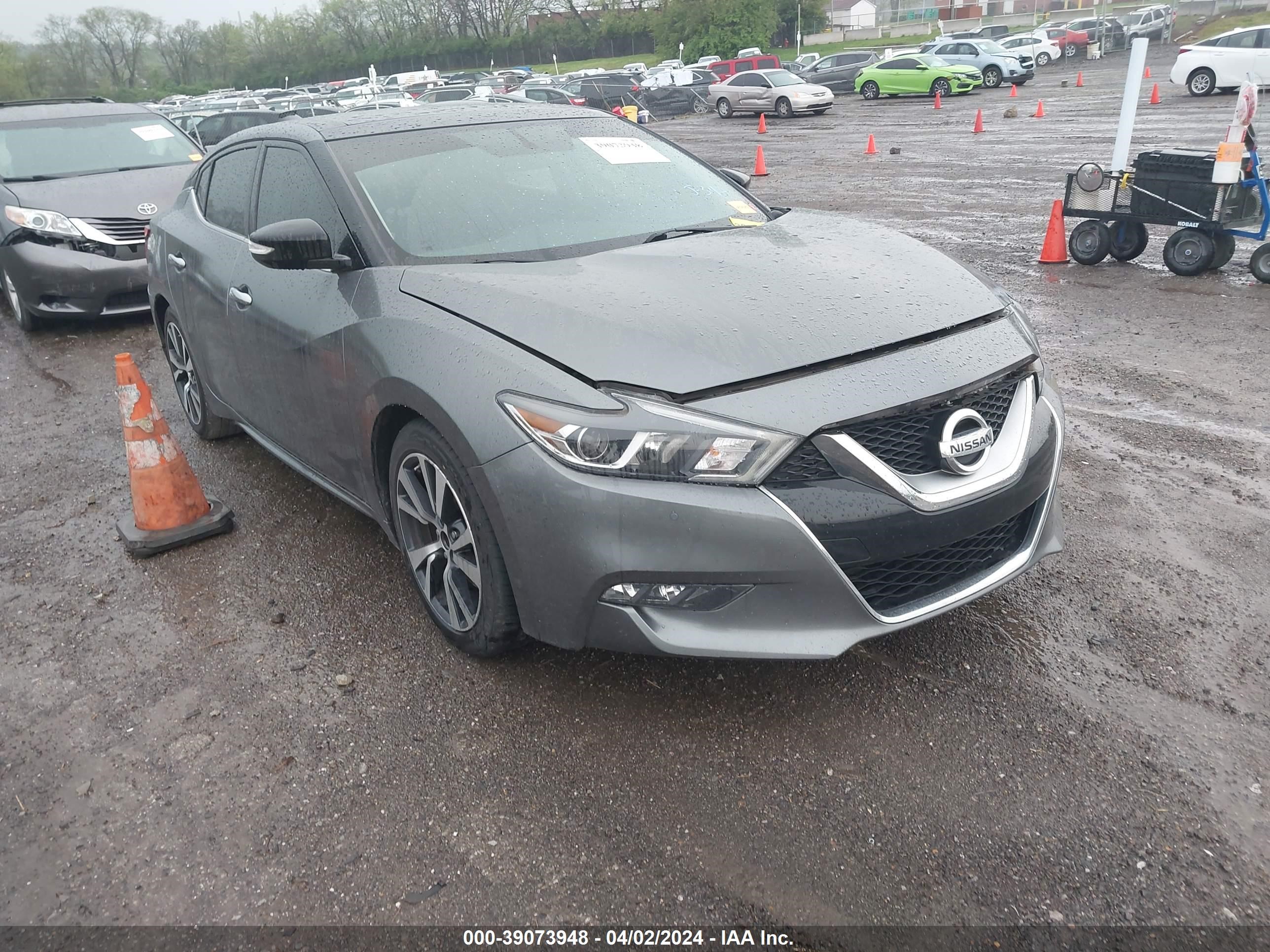 NISSAN MAXIMA 2017 1n4aa6ap4hc441145