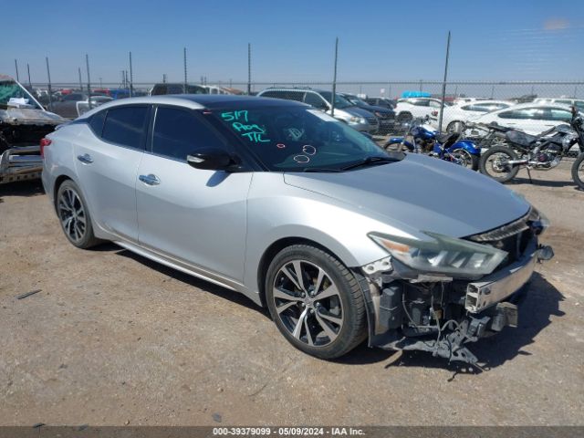 NISSAN MAXIMA 2017 1n4aa6ap4hc447043