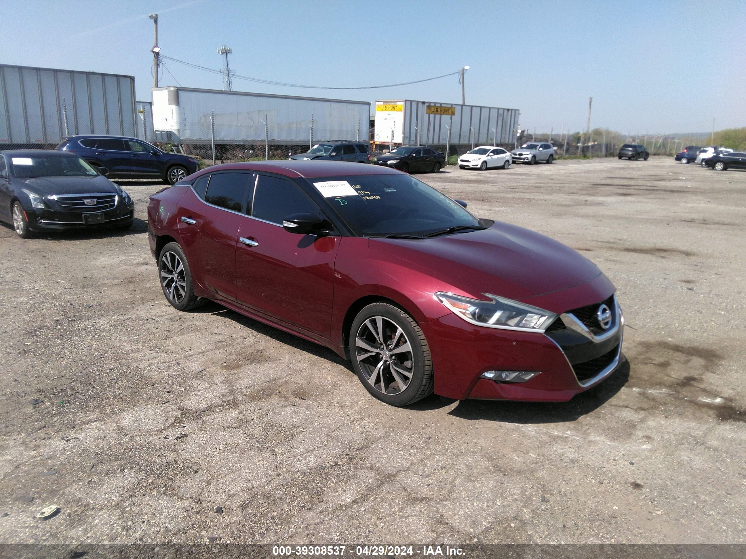 NISSAN MAXIMA 2018 1n4aa6ap4jc371541