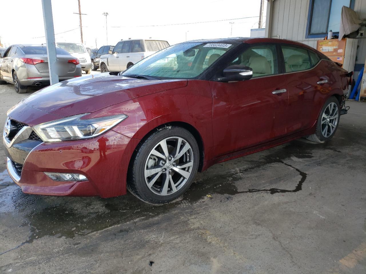 NISSAN MAXIMA 2018 1n4aa6ap4jc400147