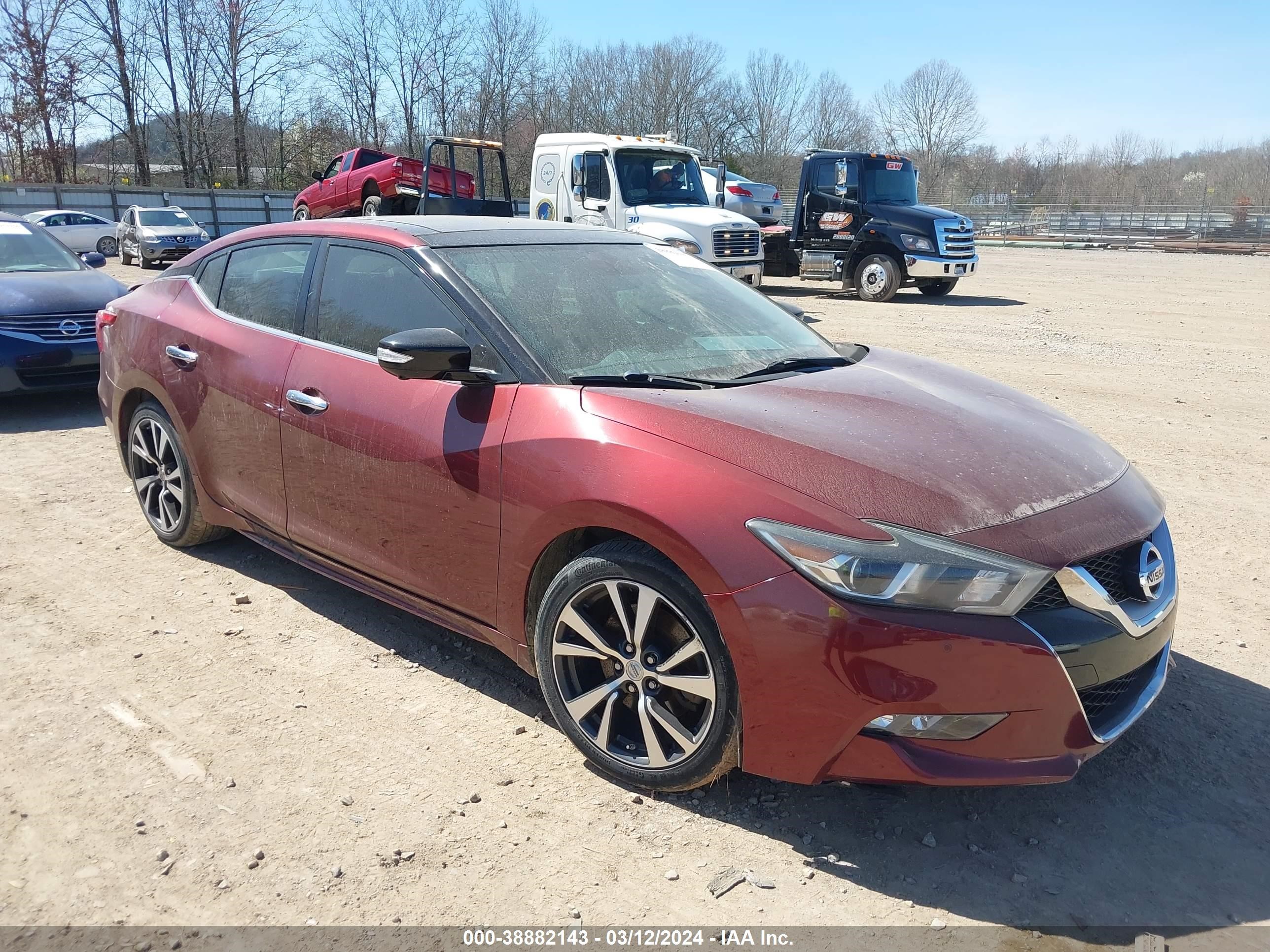 NISSAN MAXIMA 2016 1n4aa6ap5gc381035