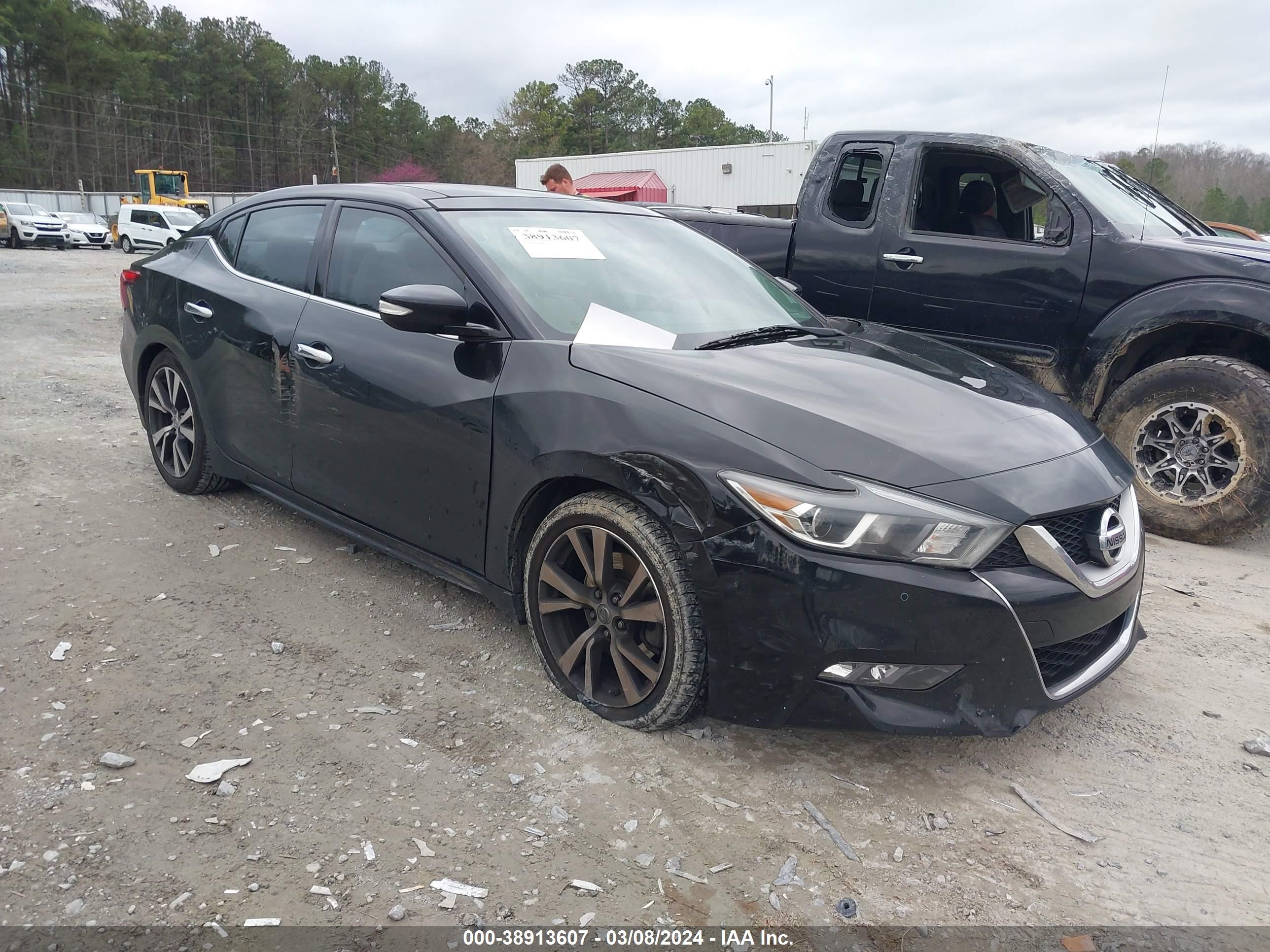 NISSAN MAXIMA 2017 1n4aa6ap5hc362471