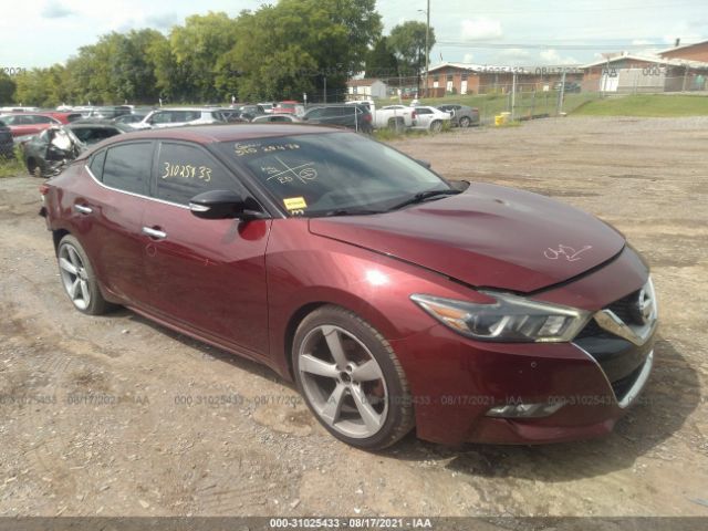 NISSAN MAXIMA 2017 1n4aa6ap5hc405299