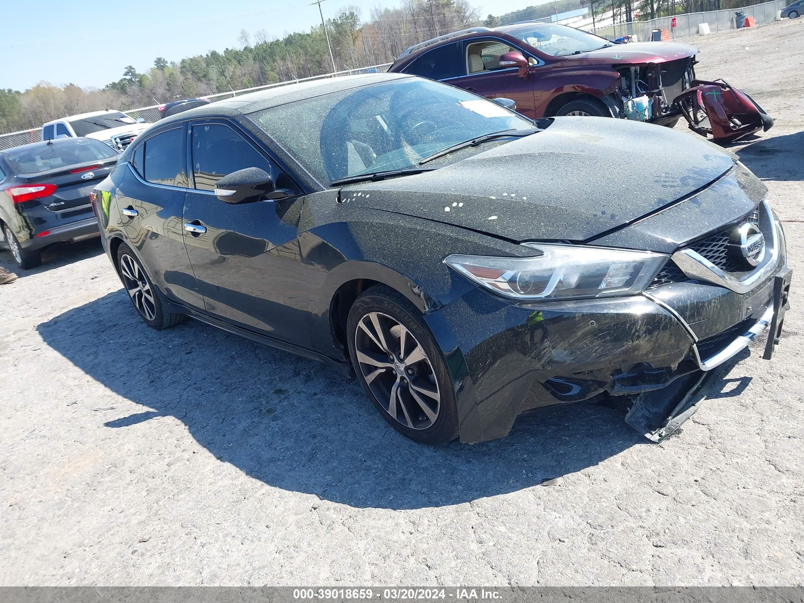 NISSAN MAXIMA 2018 1n4aa6ap5jc379924