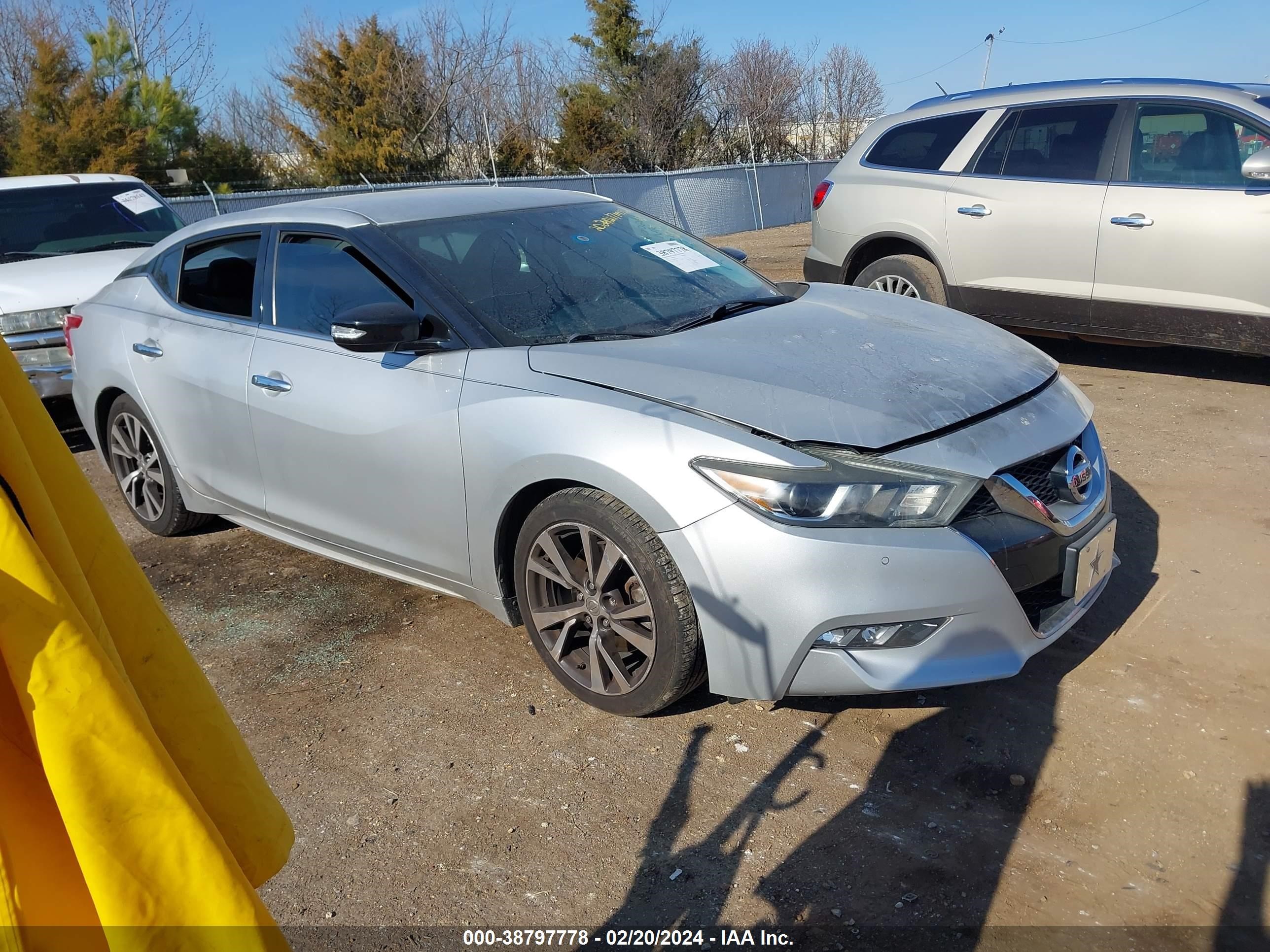 NISSAN MAXIMA 2016 1n4aa6ap6gc381772