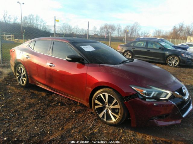 NISSAN MAXIMA 2016 1n4aa6ap6gc401048