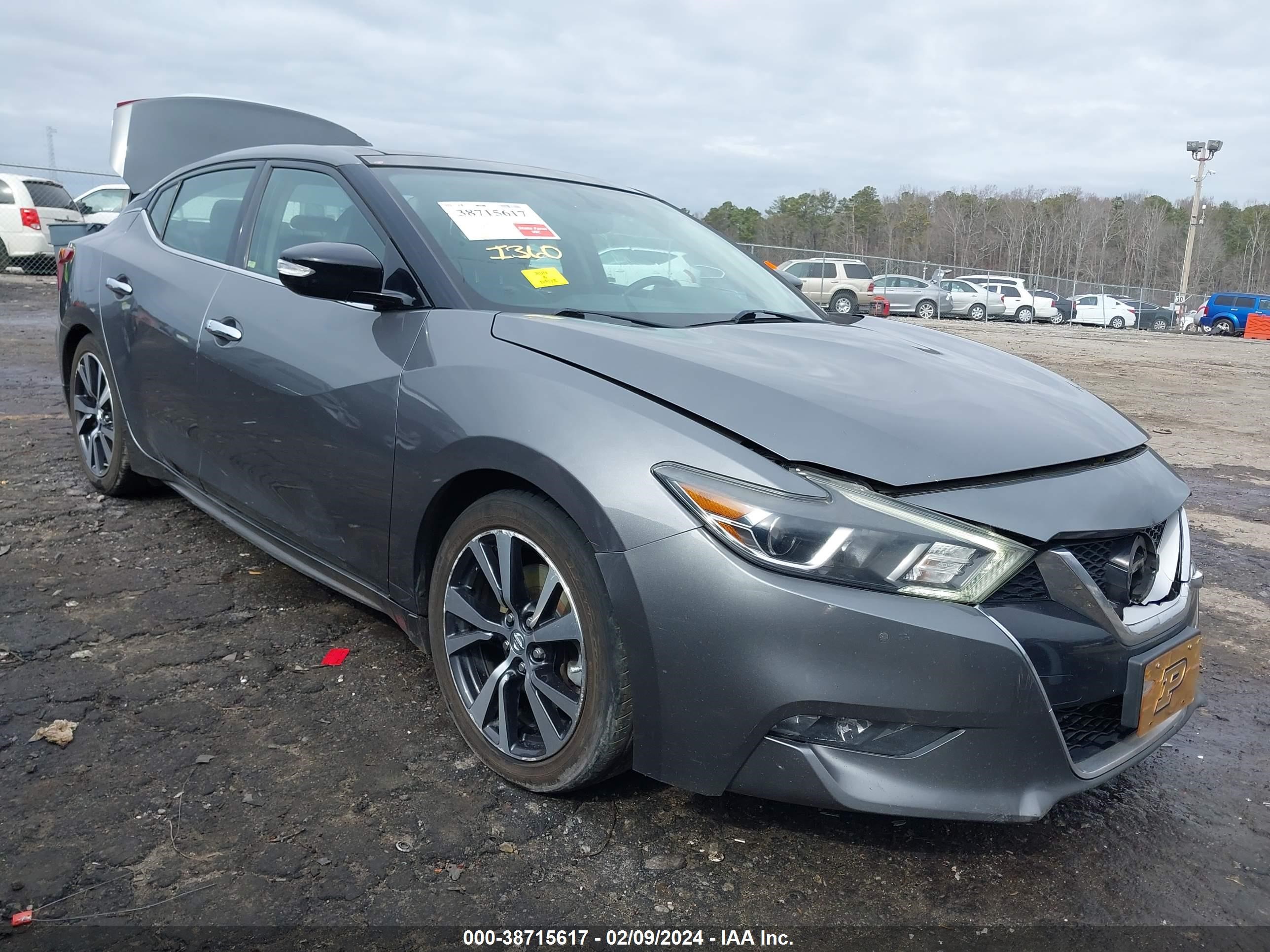 NISSAN MAXIMA 2017 1n4aa6ap6hc379604