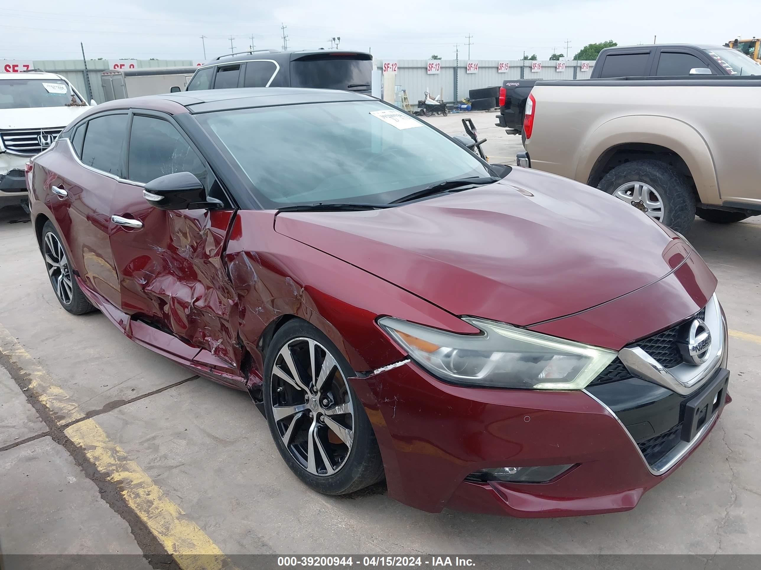 NISSAN MAXIMA 2017 1n4aa6ap6hc452227