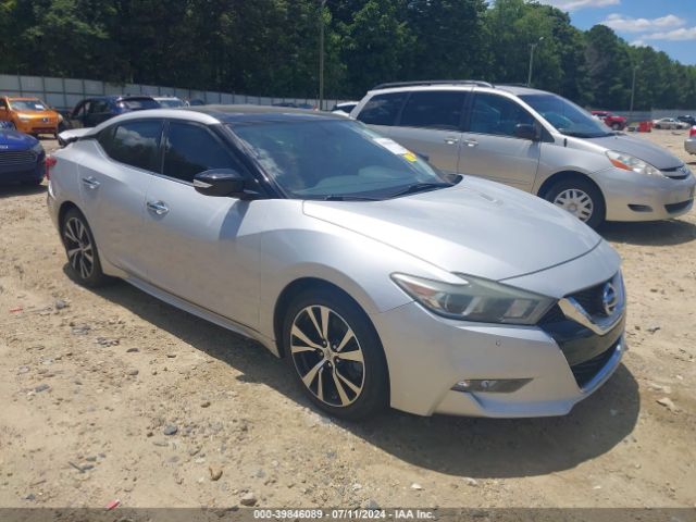 NISSAN MAXIMA 2017 1n4aa6ap6hc456892