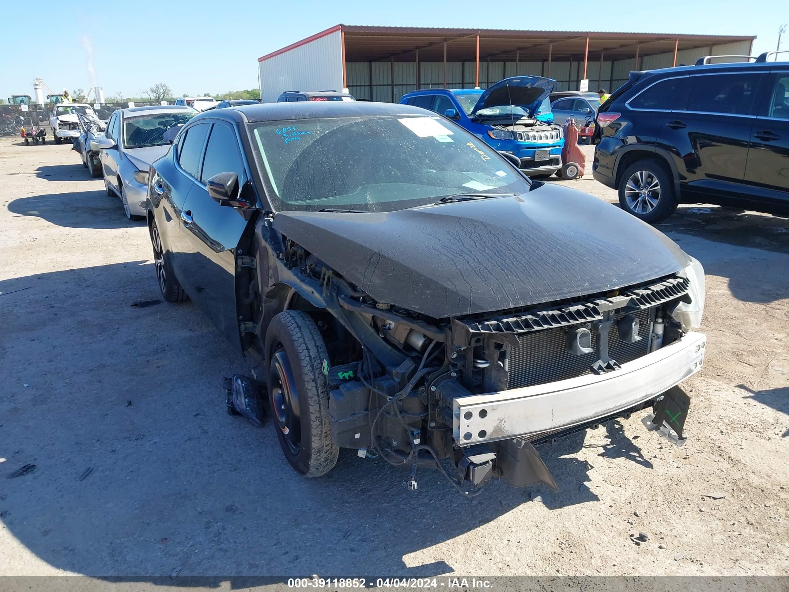 NISSAN MAXIMA 2018 1n4aa6ap6jc379351