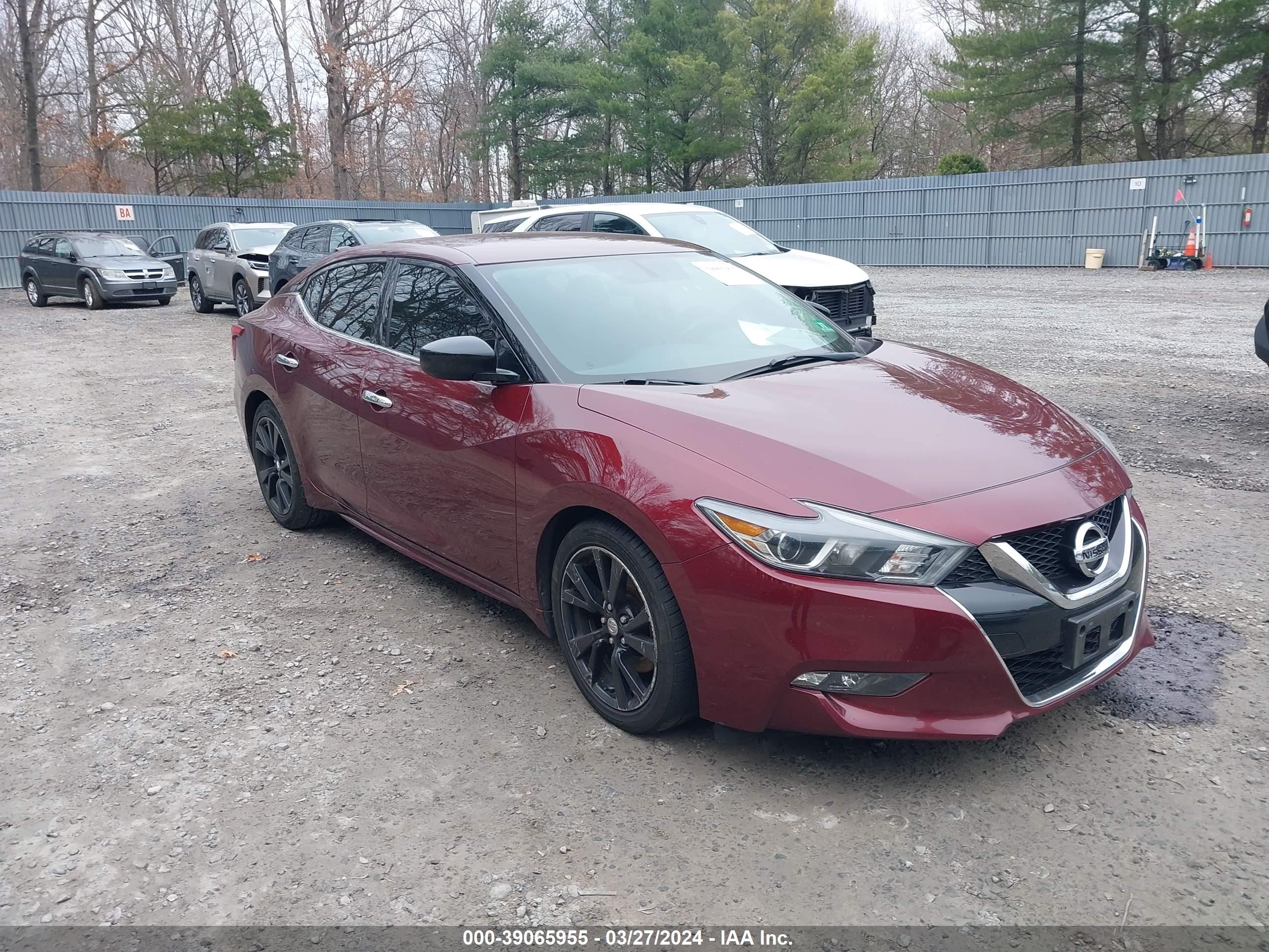 NISSAN MAXIMA 2018 1n4aa6ap6jc404684