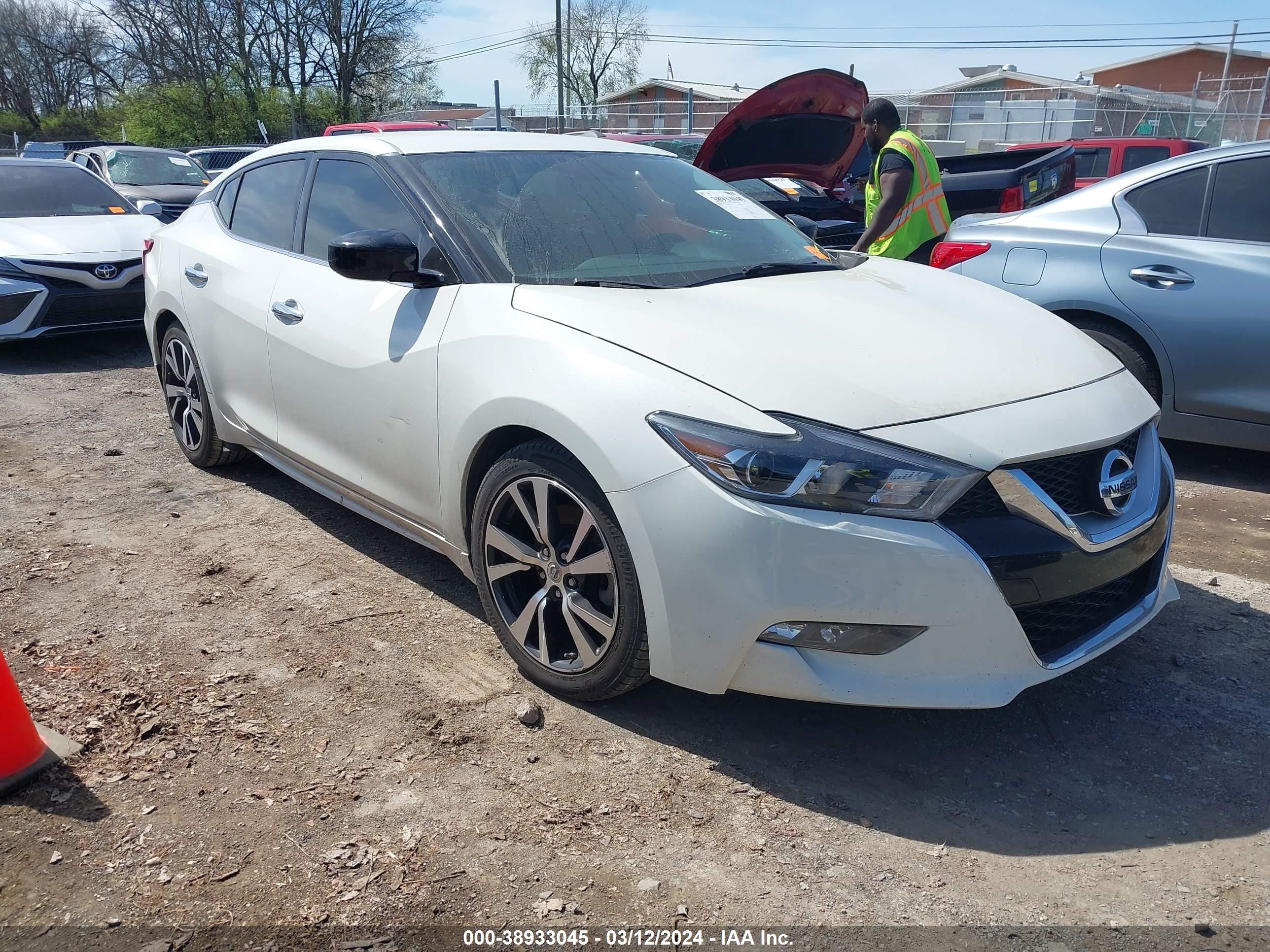 NISSAN MAXIMA 2016 1n4aa6ap7gc434785