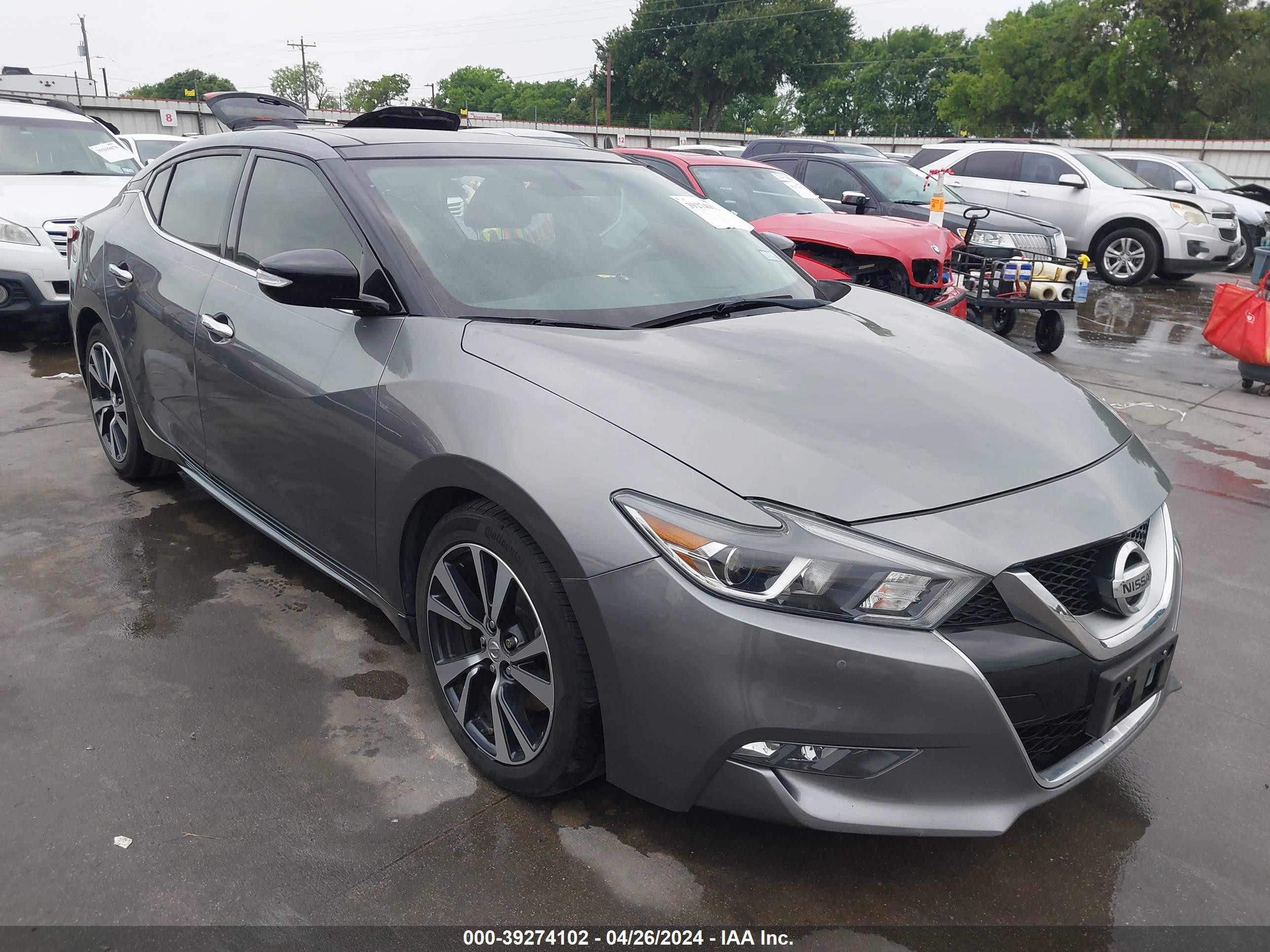 NISSAN MAXIMA 2017 1n4aa6ap7hc398422