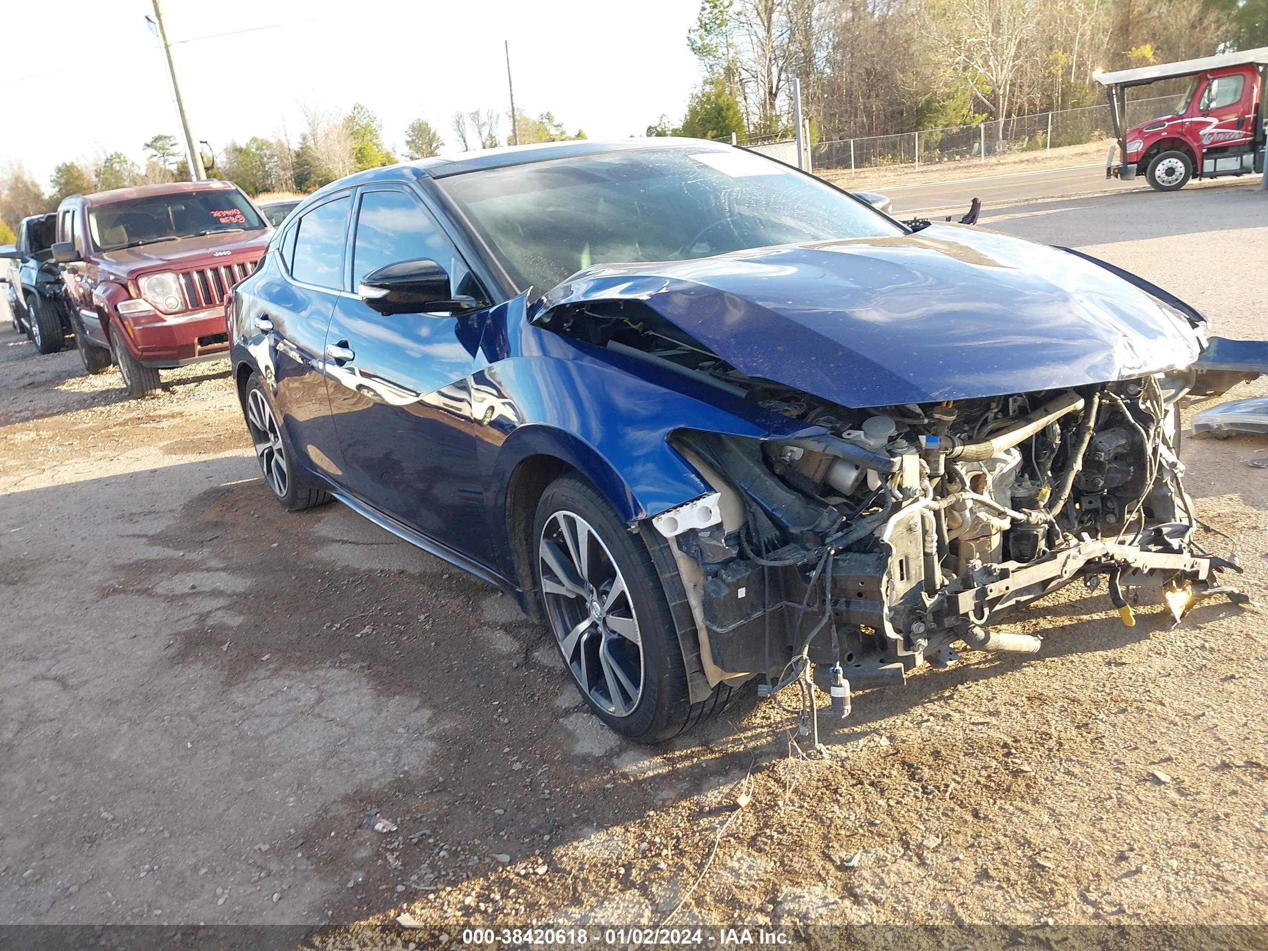 NISSAN MAXIMA 2017 1n4aa6ap7hc420371