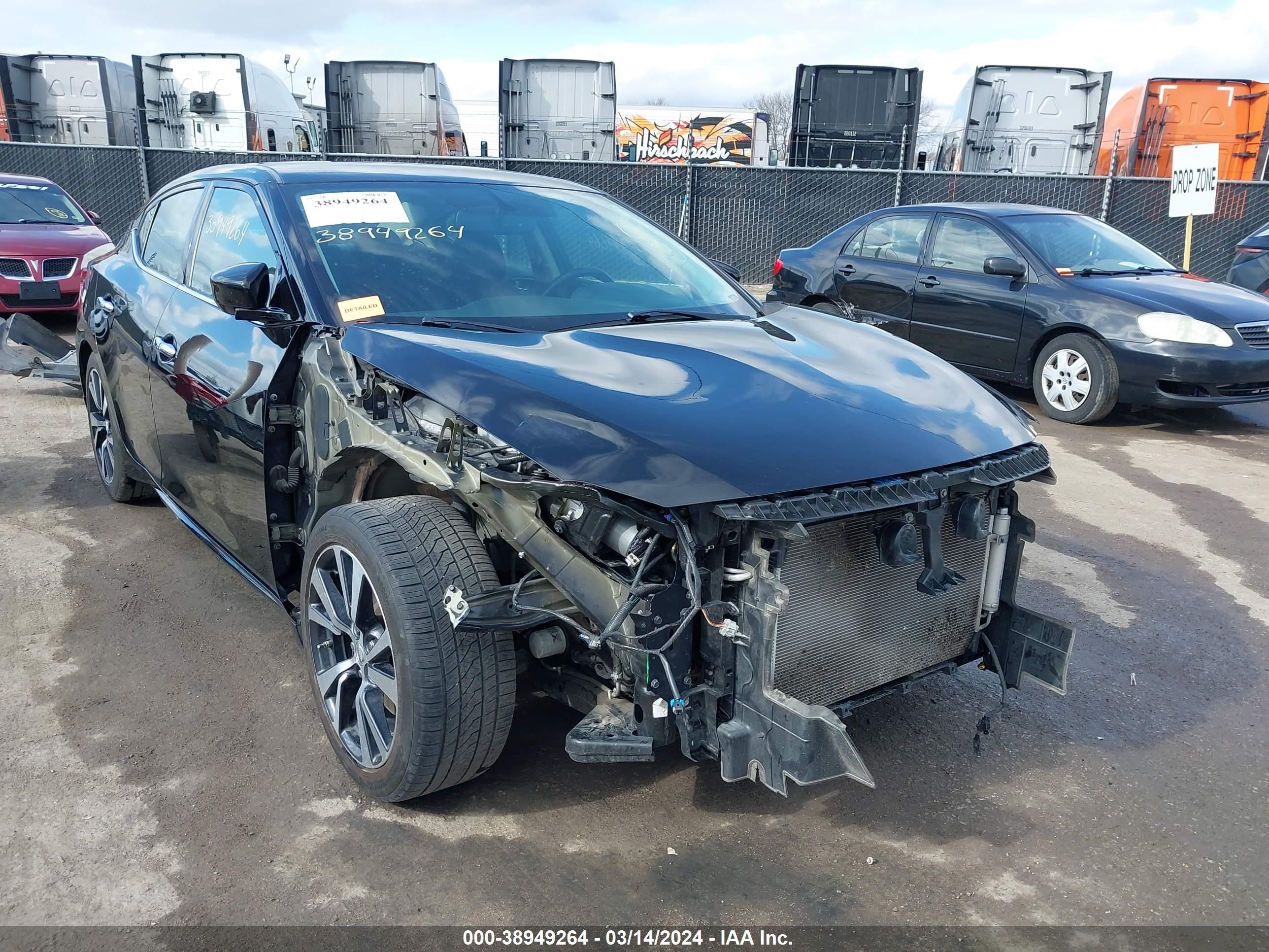 NISSAN MAXIMA 2017 1n4aa6ap7hc437722