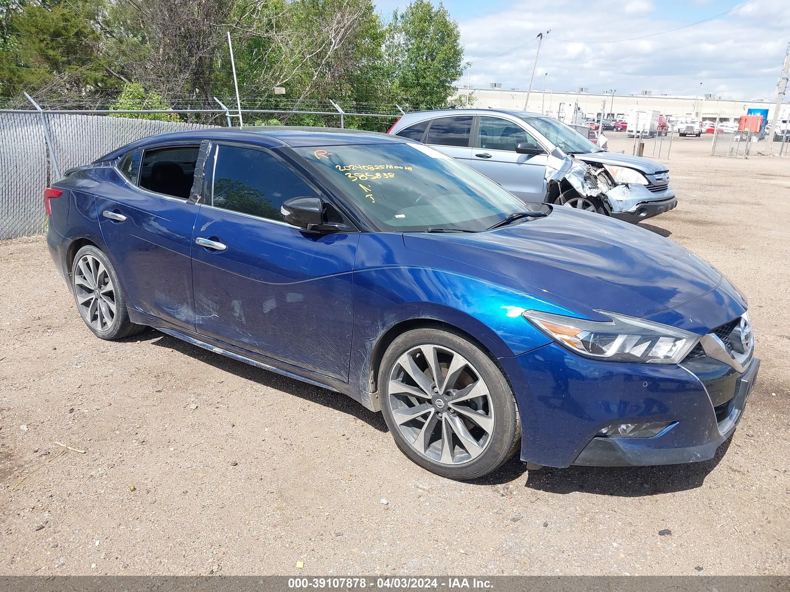 NISSAN MAXIMA 2016 1n4aa6ap8gc385838