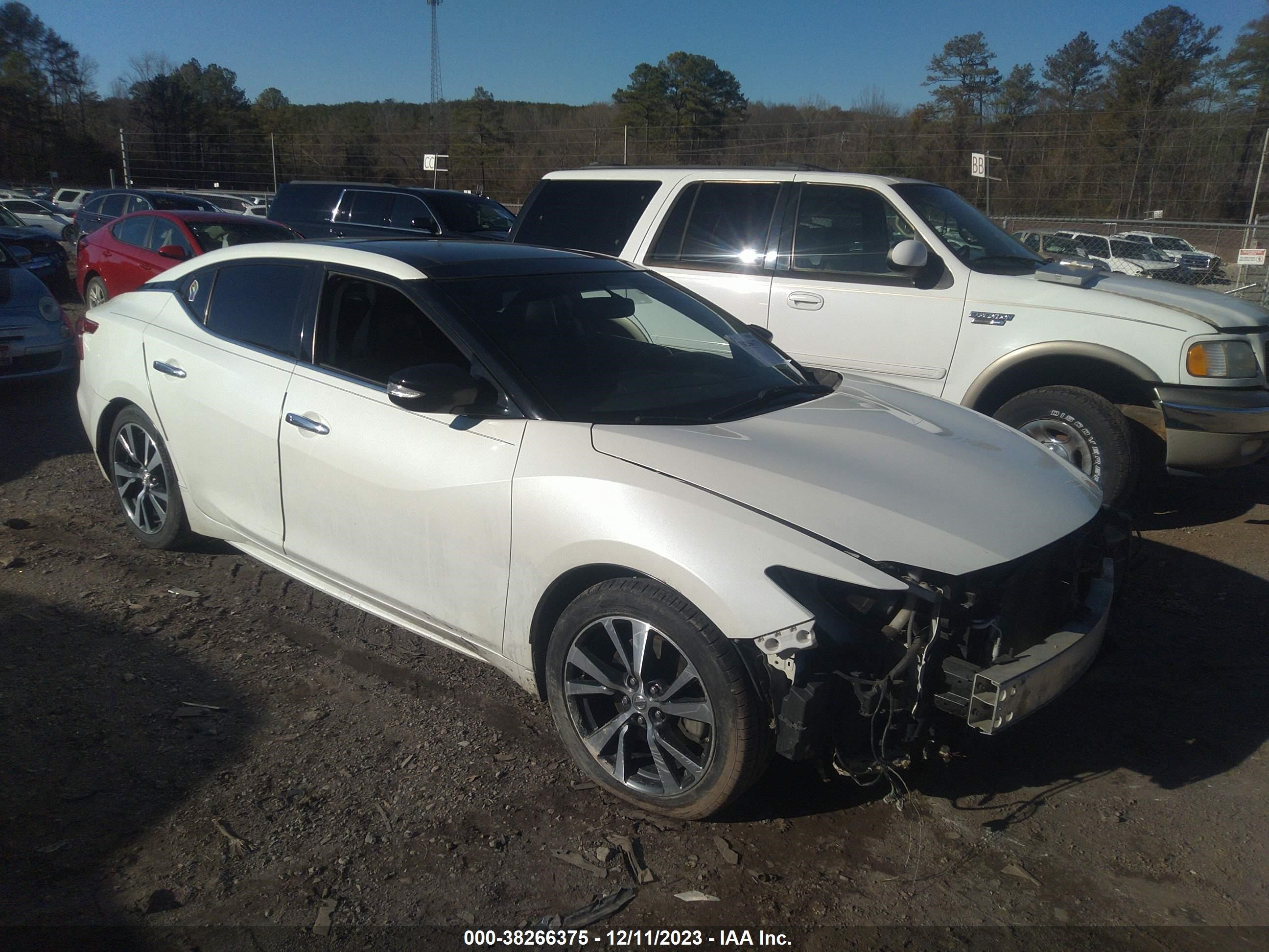 NISSAN MAXIMA 2017 1n4aa6ap8hc371147