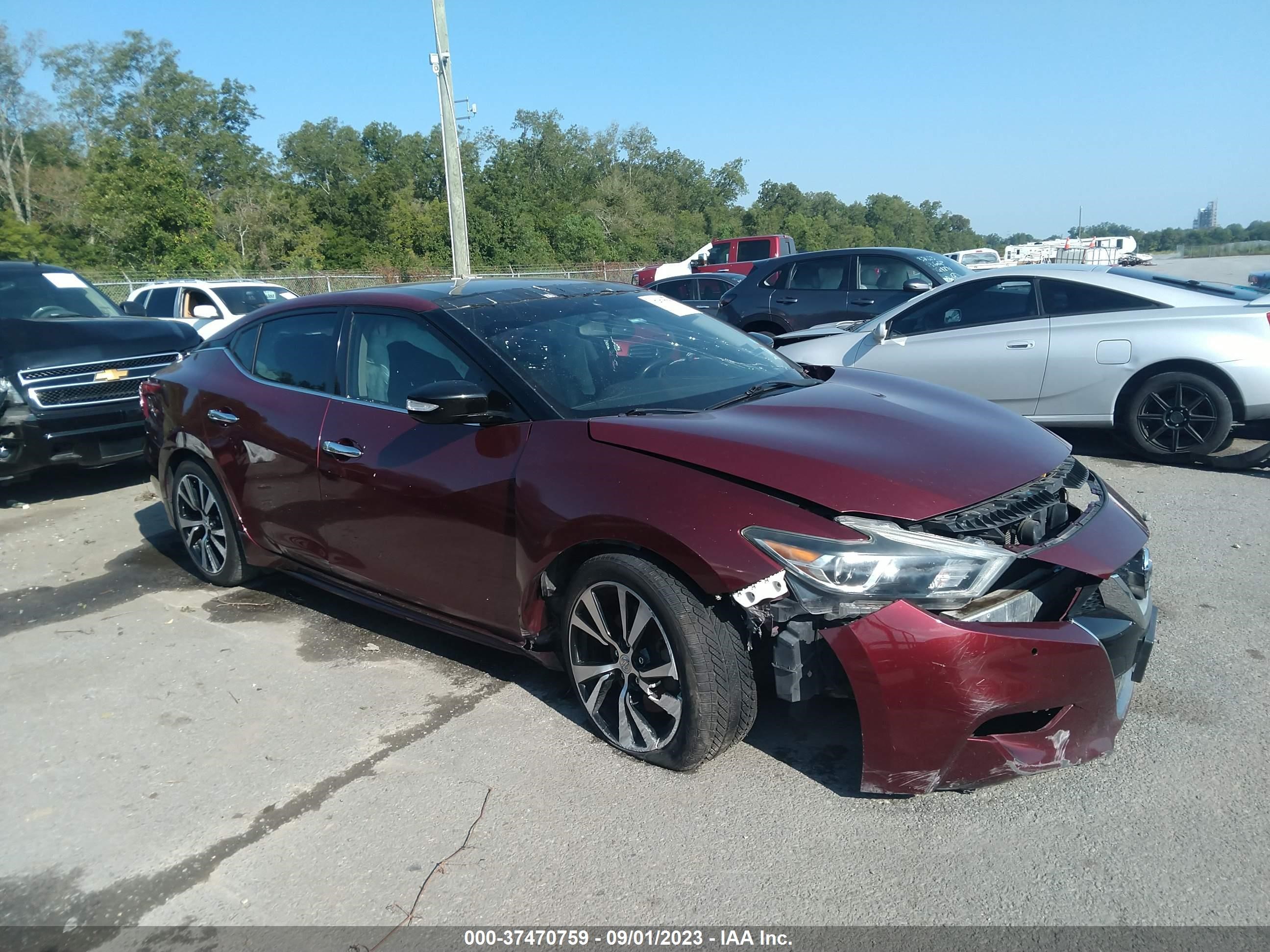 NISSAN MAXIMA 2017 1n4aa6ap8hc449846