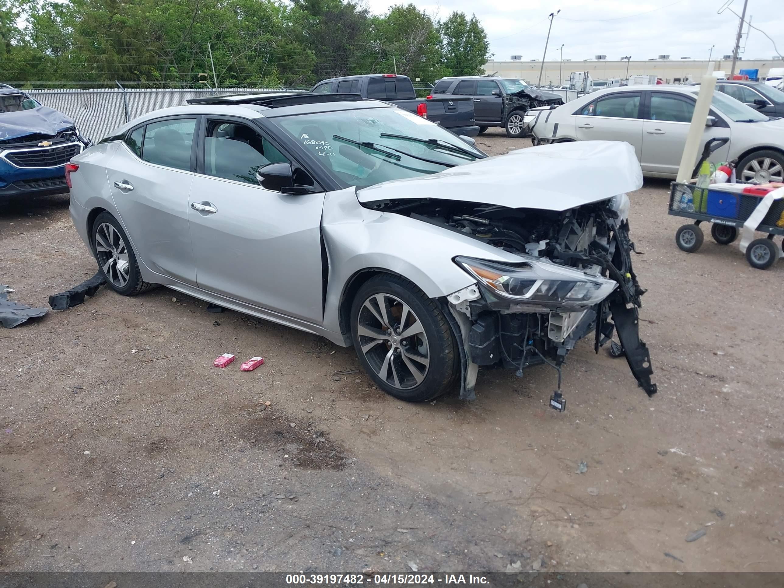 NISSAN MAXIMA 2018 1n4aa6ap8jc380730